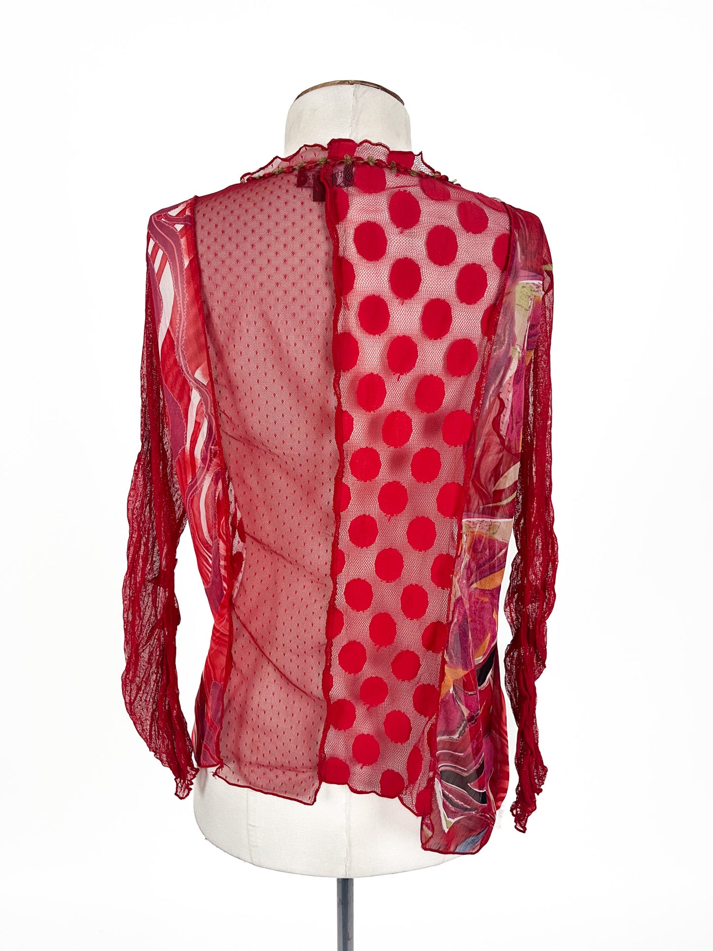 Threadz - Red Blouse (Size 8)