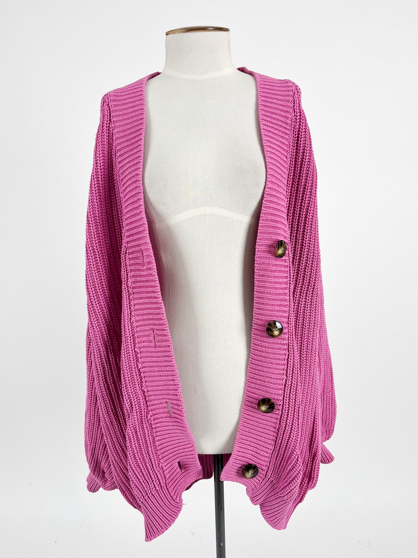 Waiapu Road | Pink Casual Cardigan | Size XS