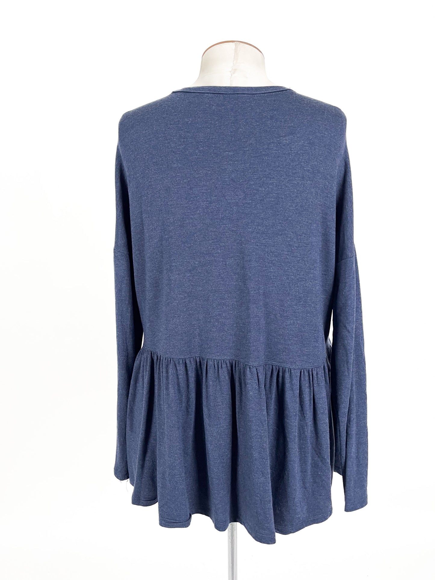 Whistle | Navy Casual Top | Size M
