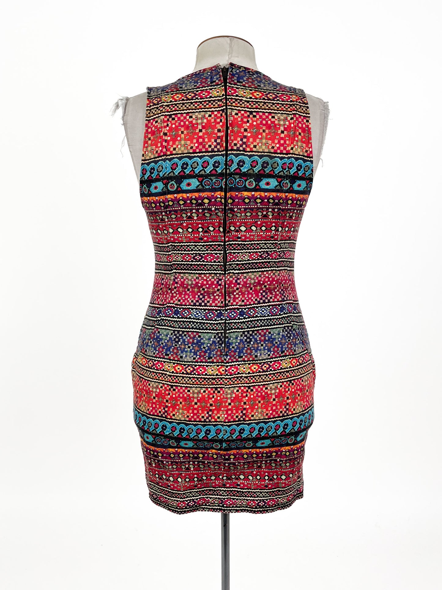 Tigerlily - Multicoloured Mini Dress (Size 12)