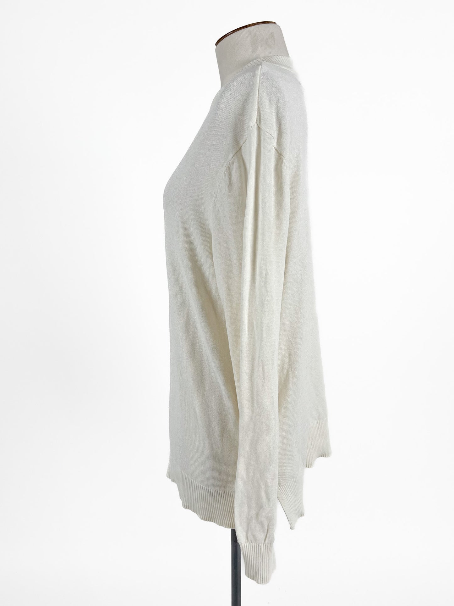 H&M | White Casual Top | Size M