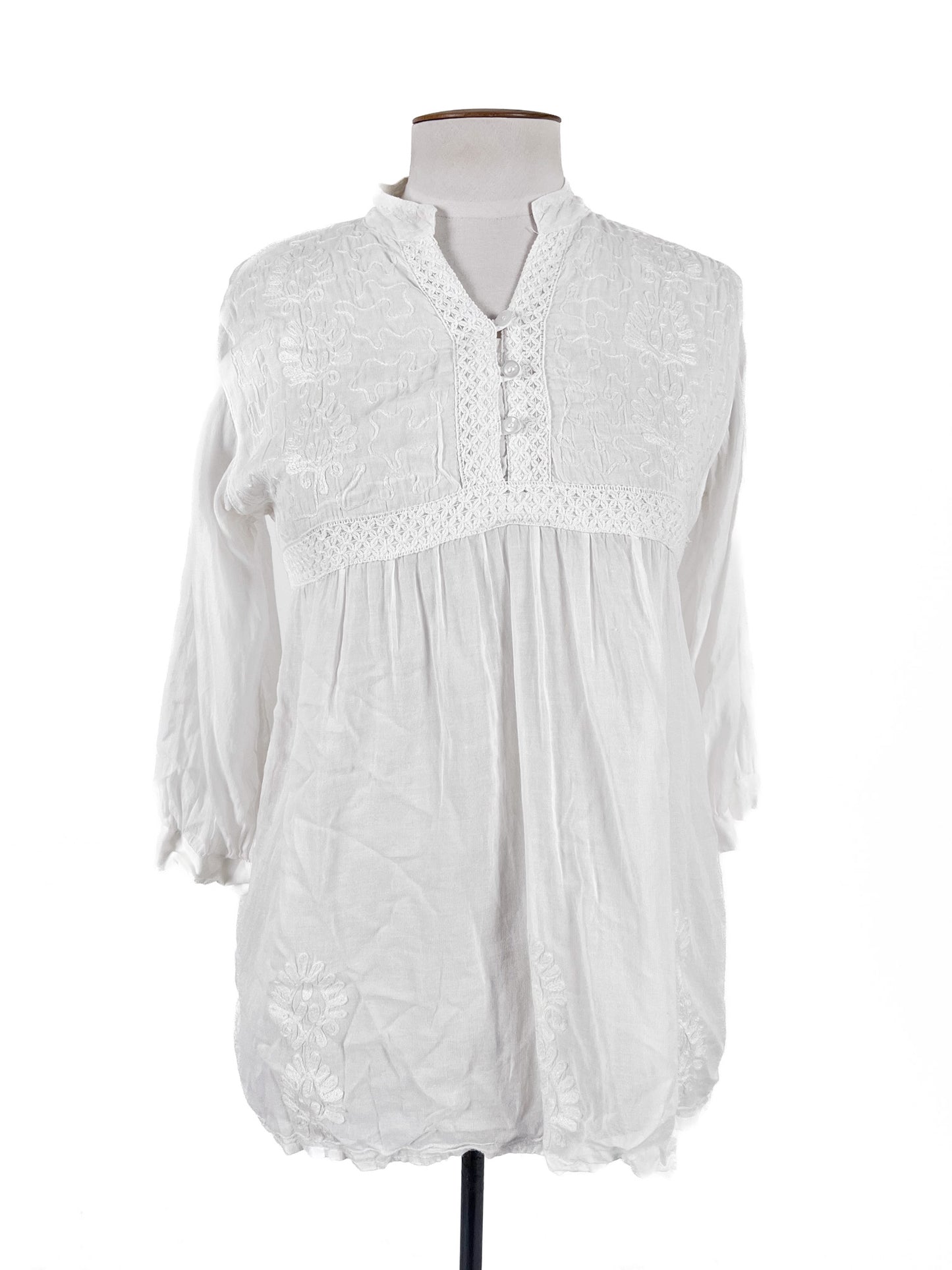 Unknown Brand | White Casual Top | Size M