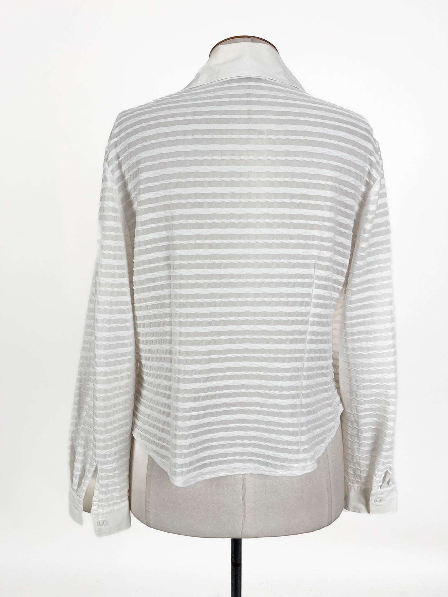 BETTY R | White Casual Top | Size 16