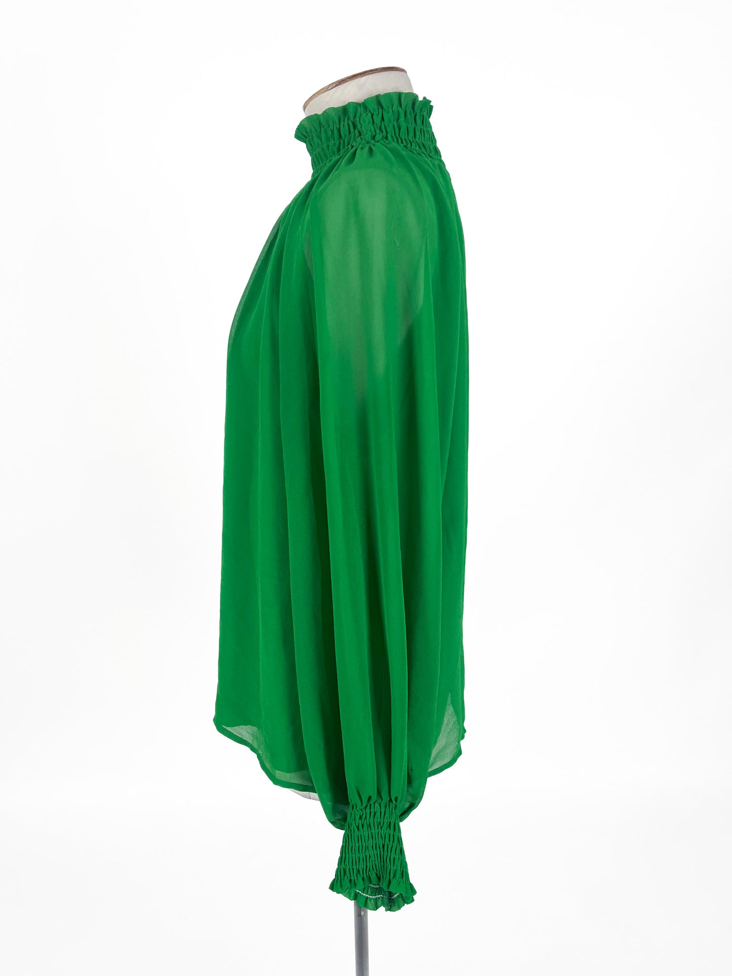 Pretty Basic - Augustine - Green Blouse (Size S)