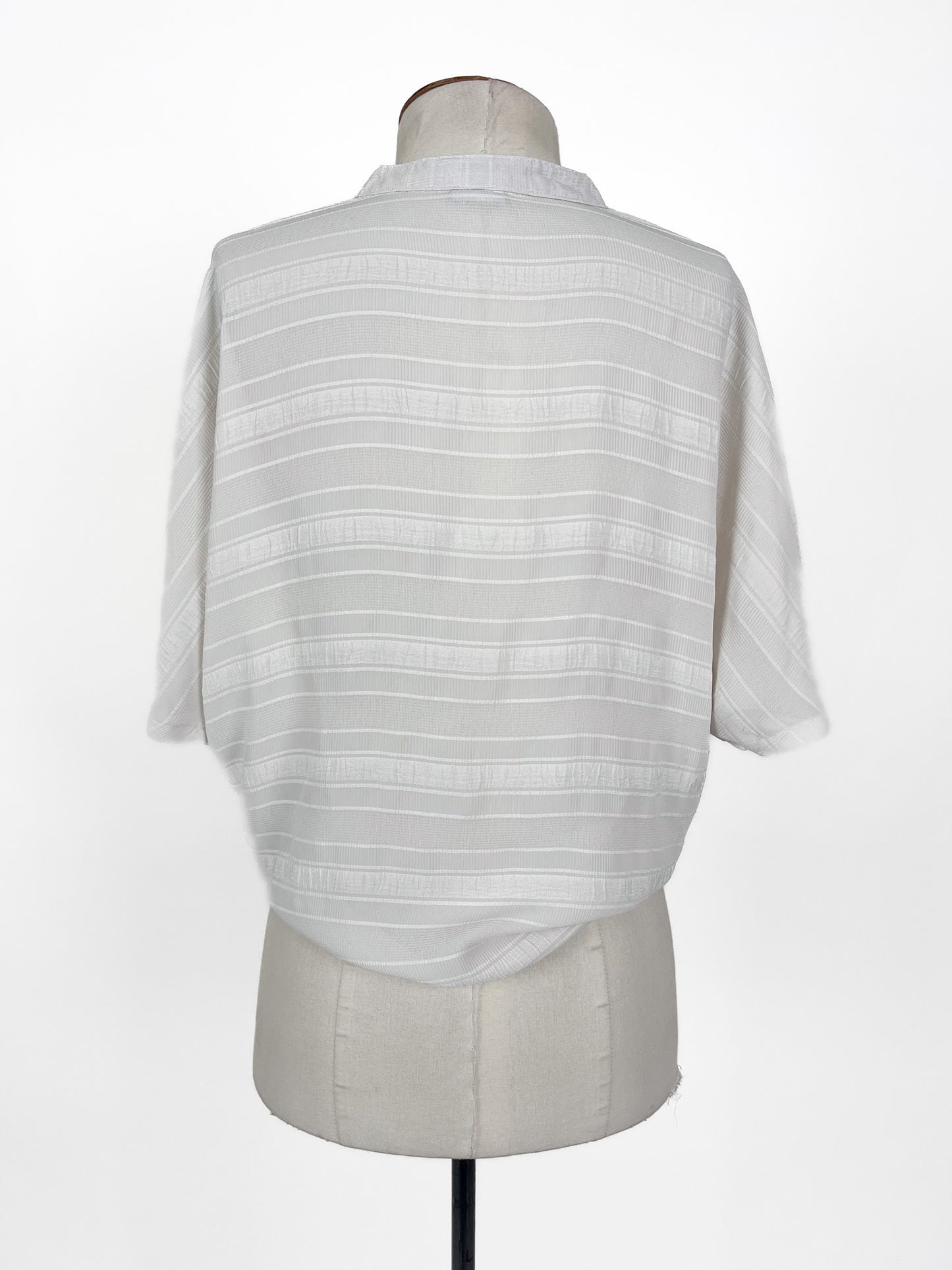 Jacqueline de Yong - White Blouse (Size 10)