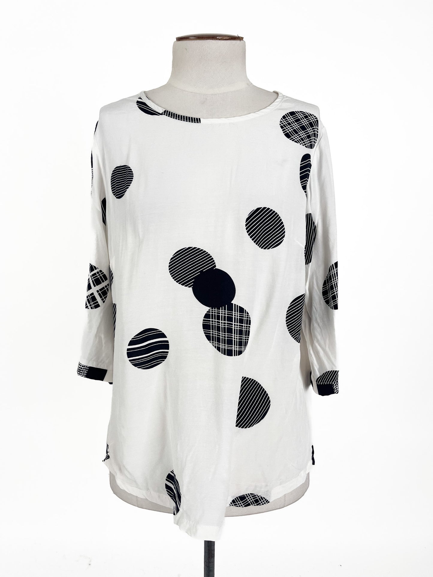 Macjays | White Casual/Workwear Top | Size 8