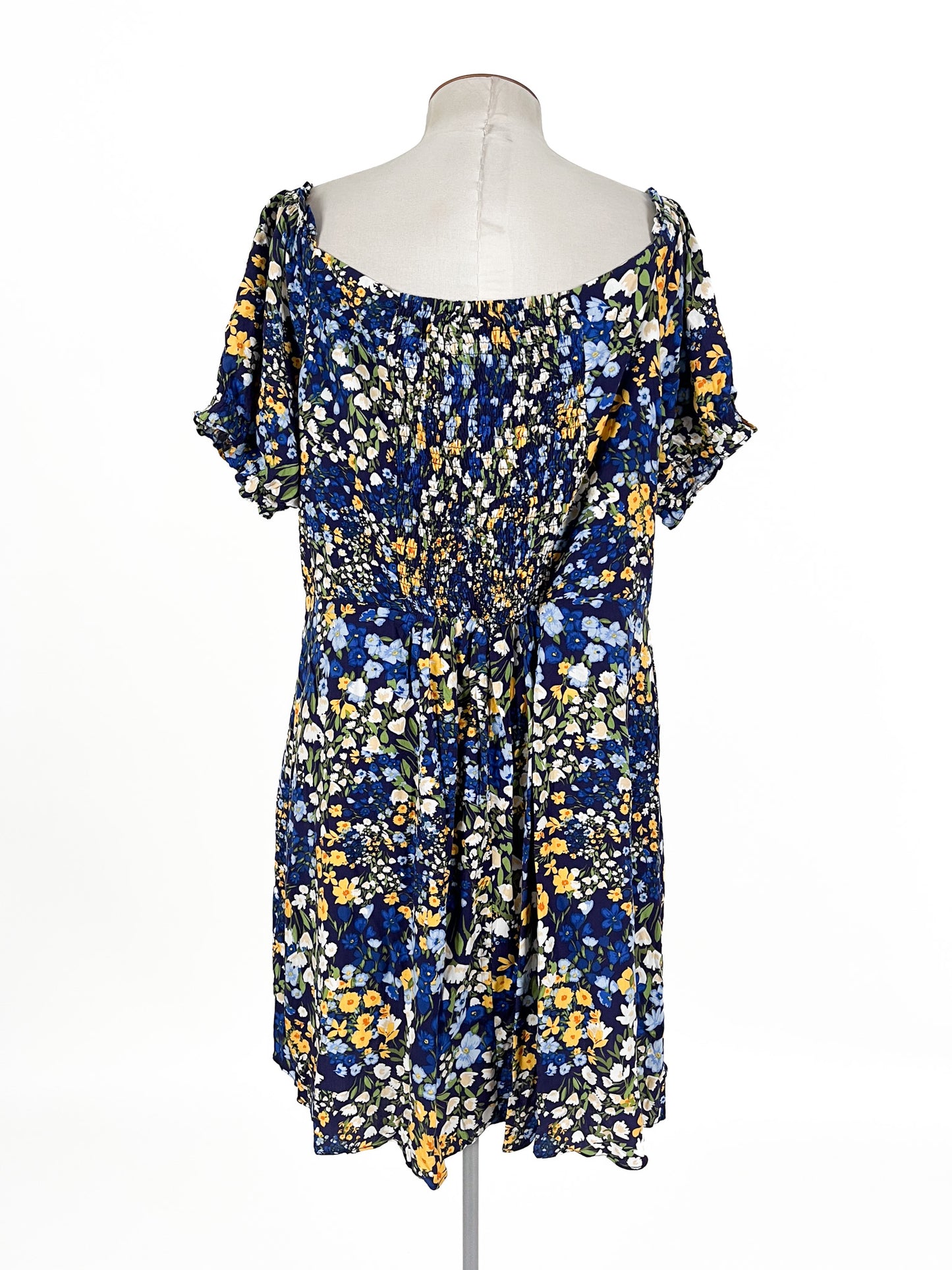 City Chic | Multicoloured Casual Dress | Size 18