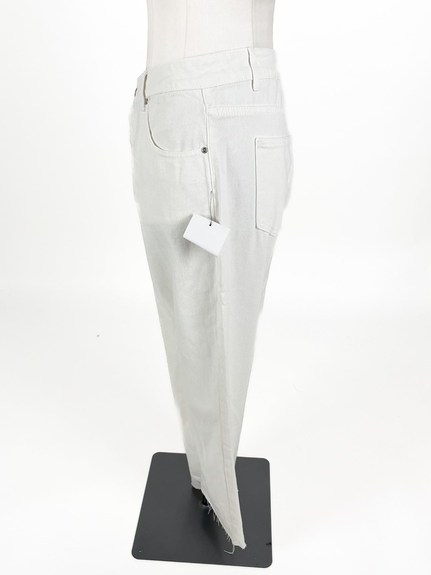 Calli | White Casual Jeans | Size 18