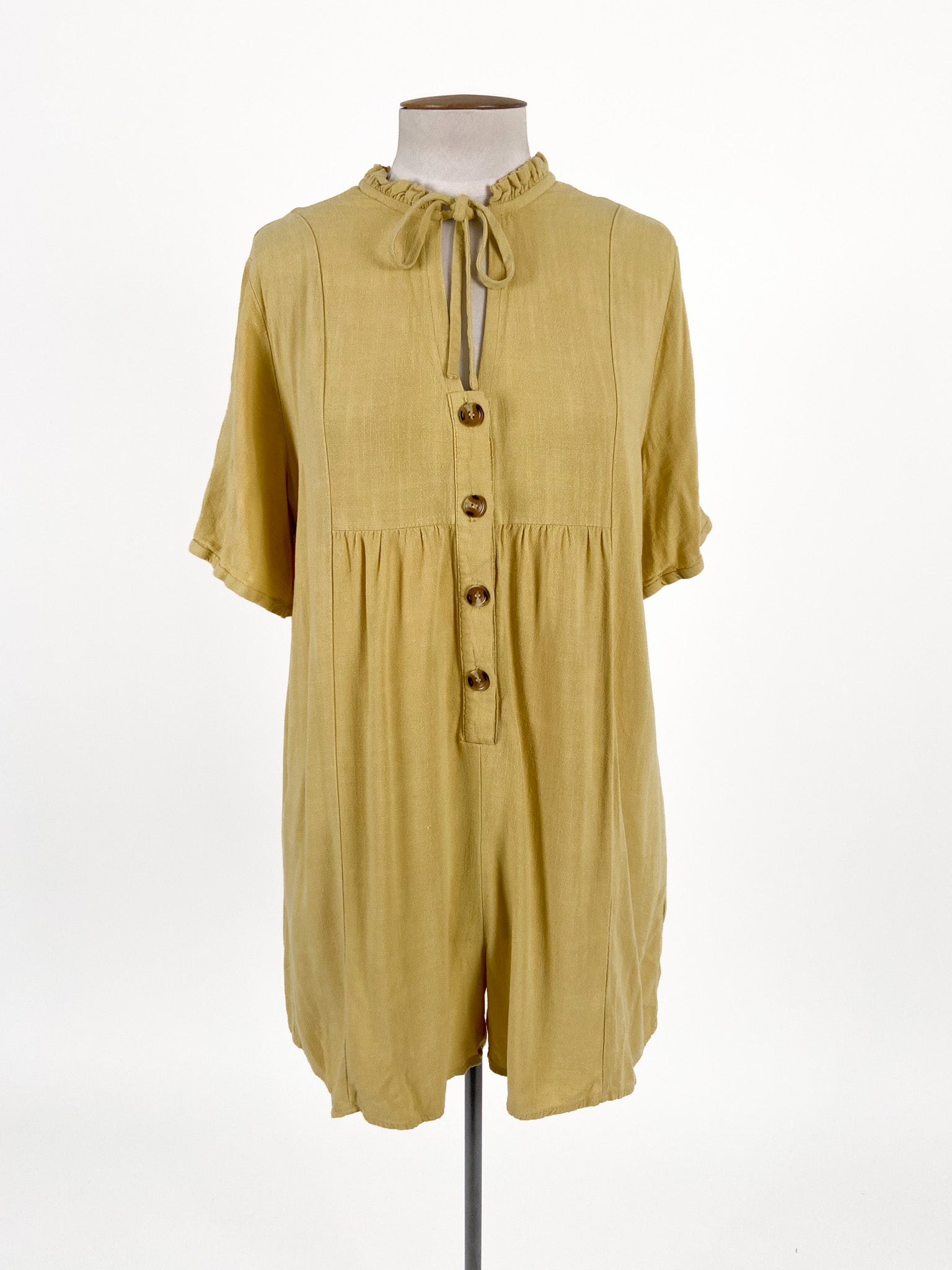 The Lullaby Club Yellow Casual Playsuit Size S M Again
