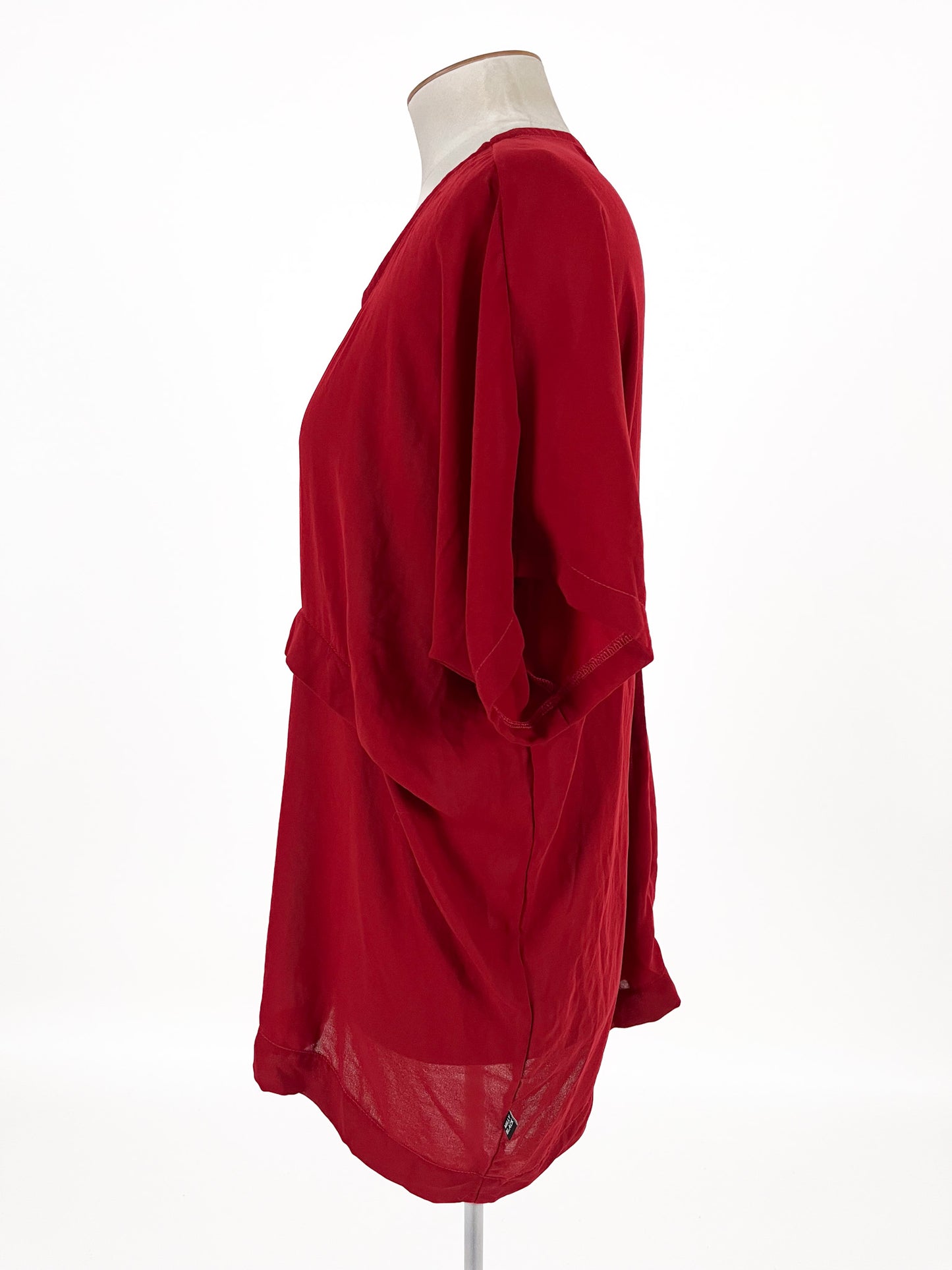 Milly Black | Red Casual/Workwear Top | Size 12