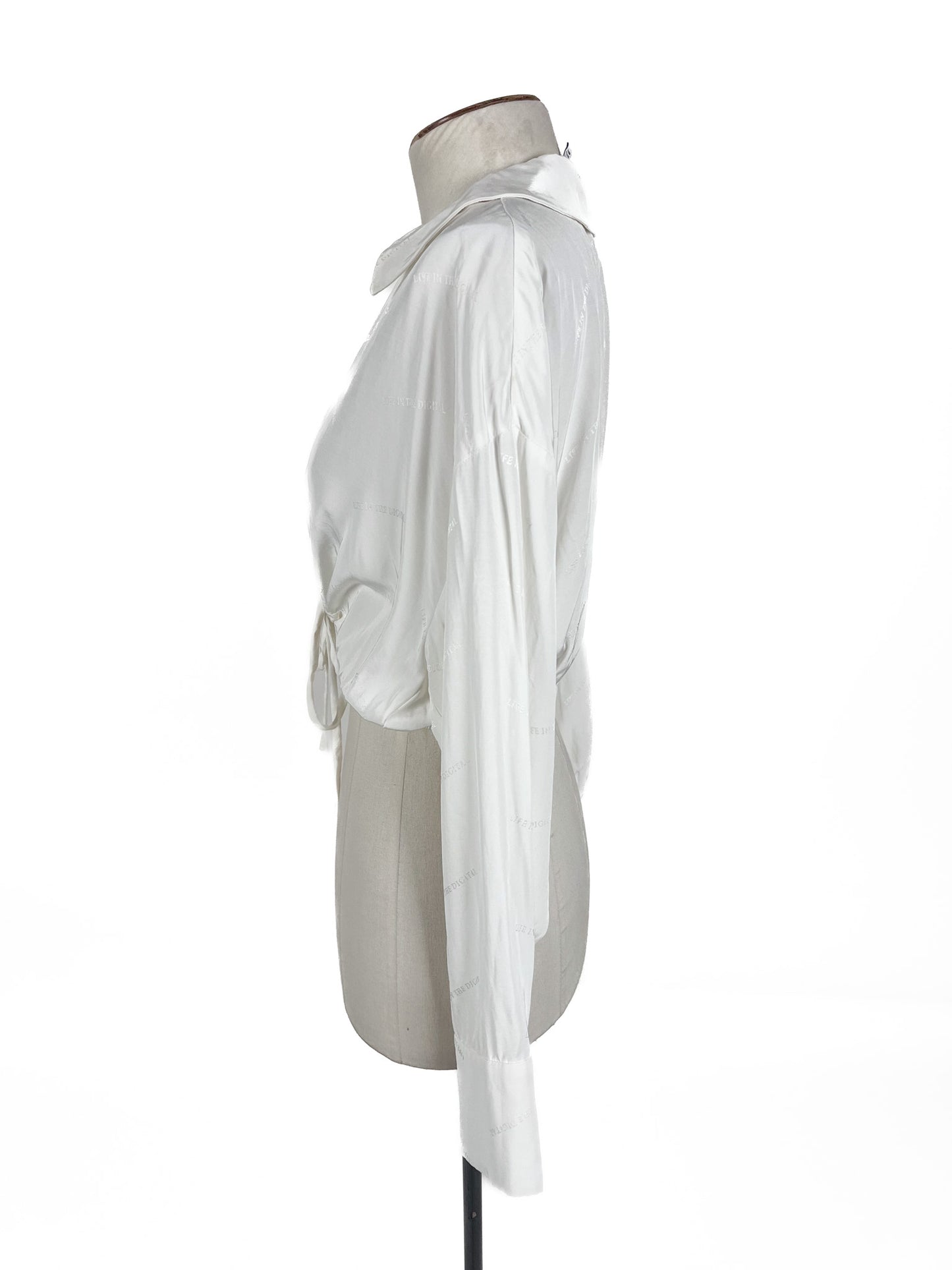 Urban Revivo - White Blouse (Size 8)