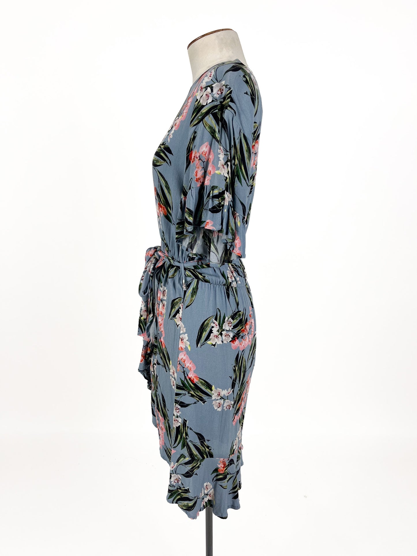 Decjuba - Blue Mini Dress (Size 8)