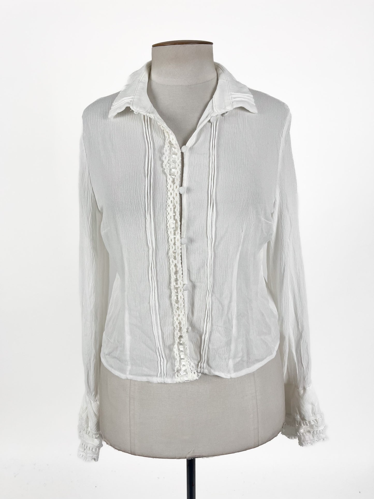 Cider - White Blouse (Size L)