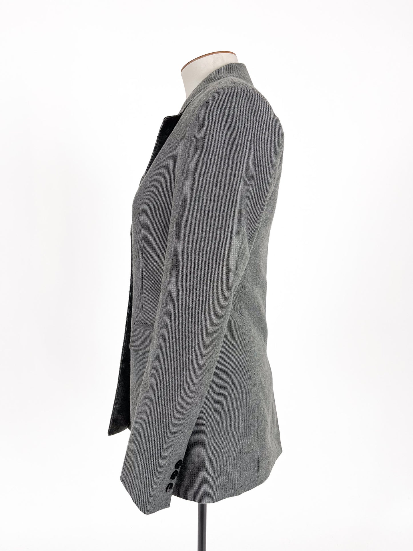 NA-KD | Grey Workwear Jacket | Size 8