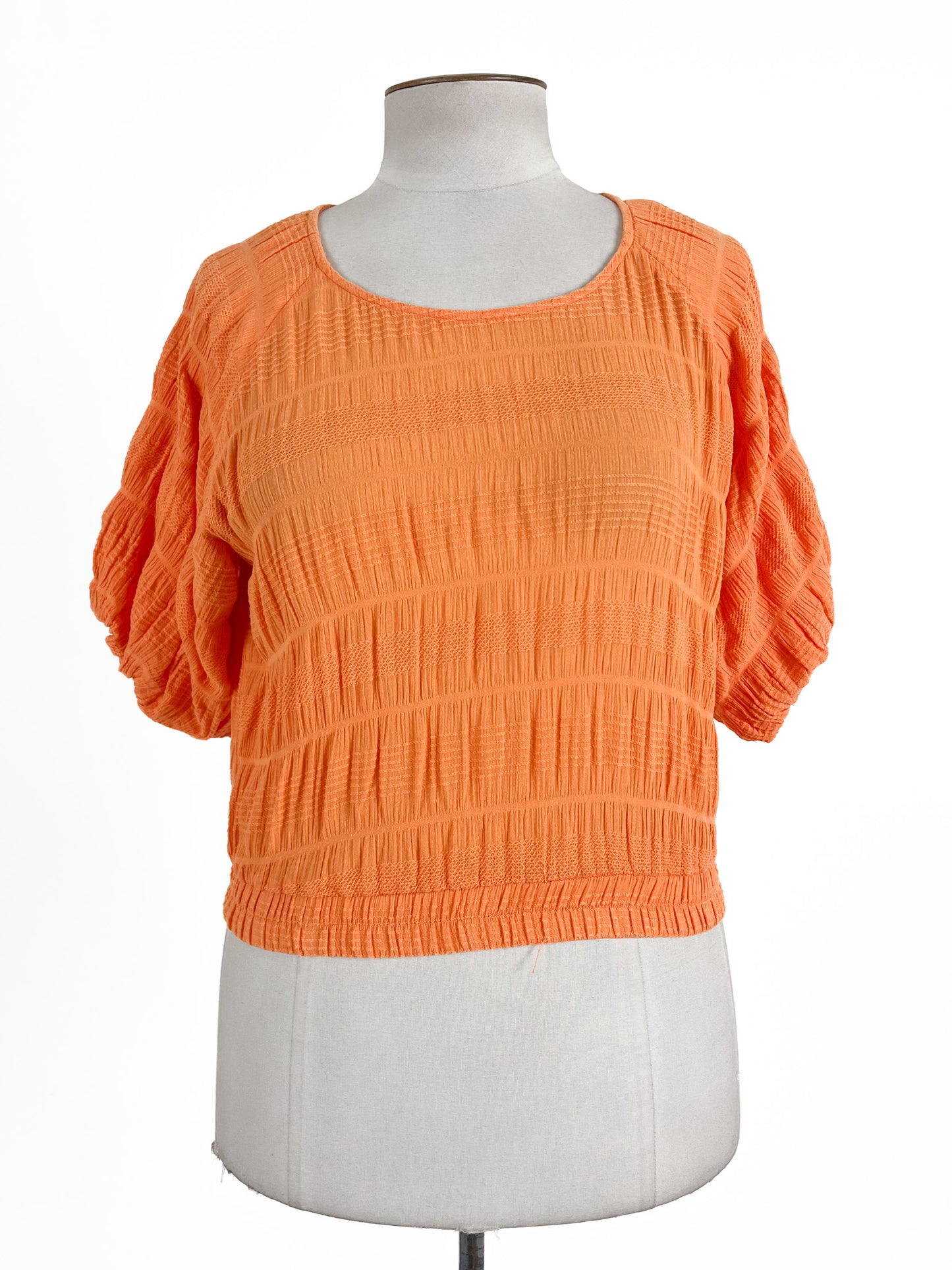 Ivy + Jack | Orange Casual Top | Size 8