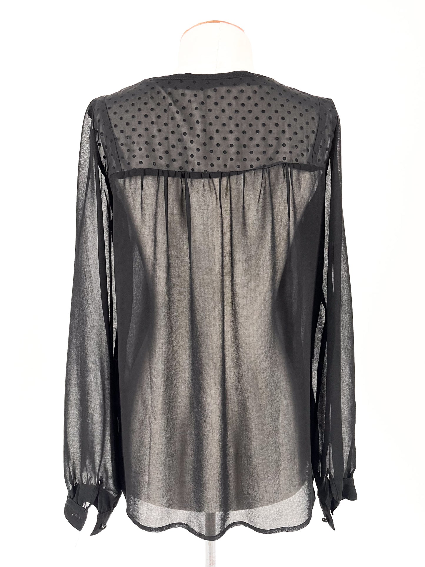 Sirana | Black Casual/Workwear Top | Size S