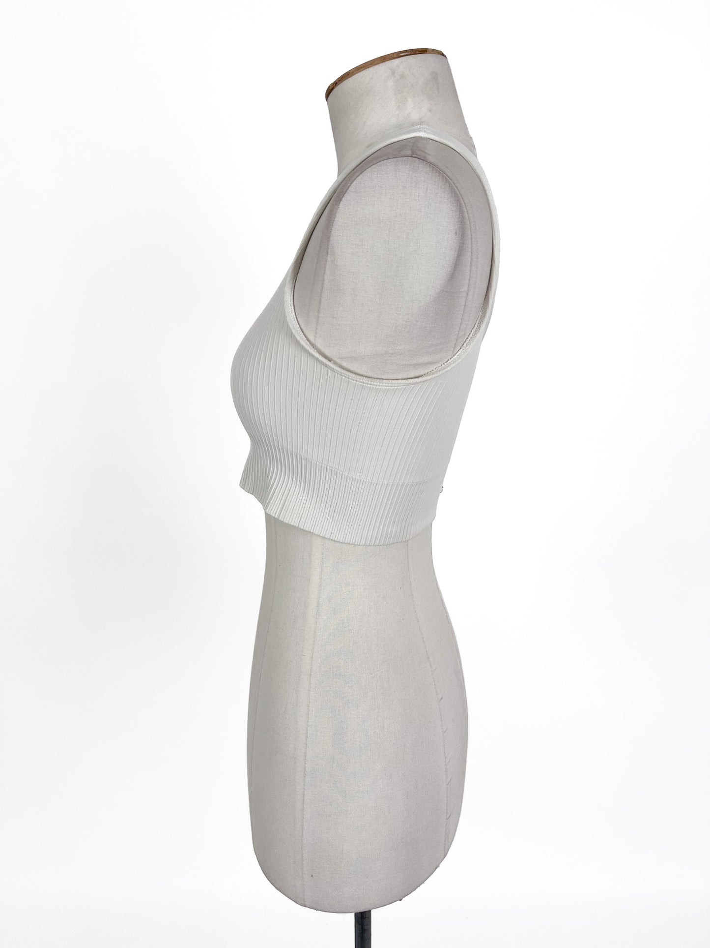 Aim'n | White Casual Activewear Top | Size S