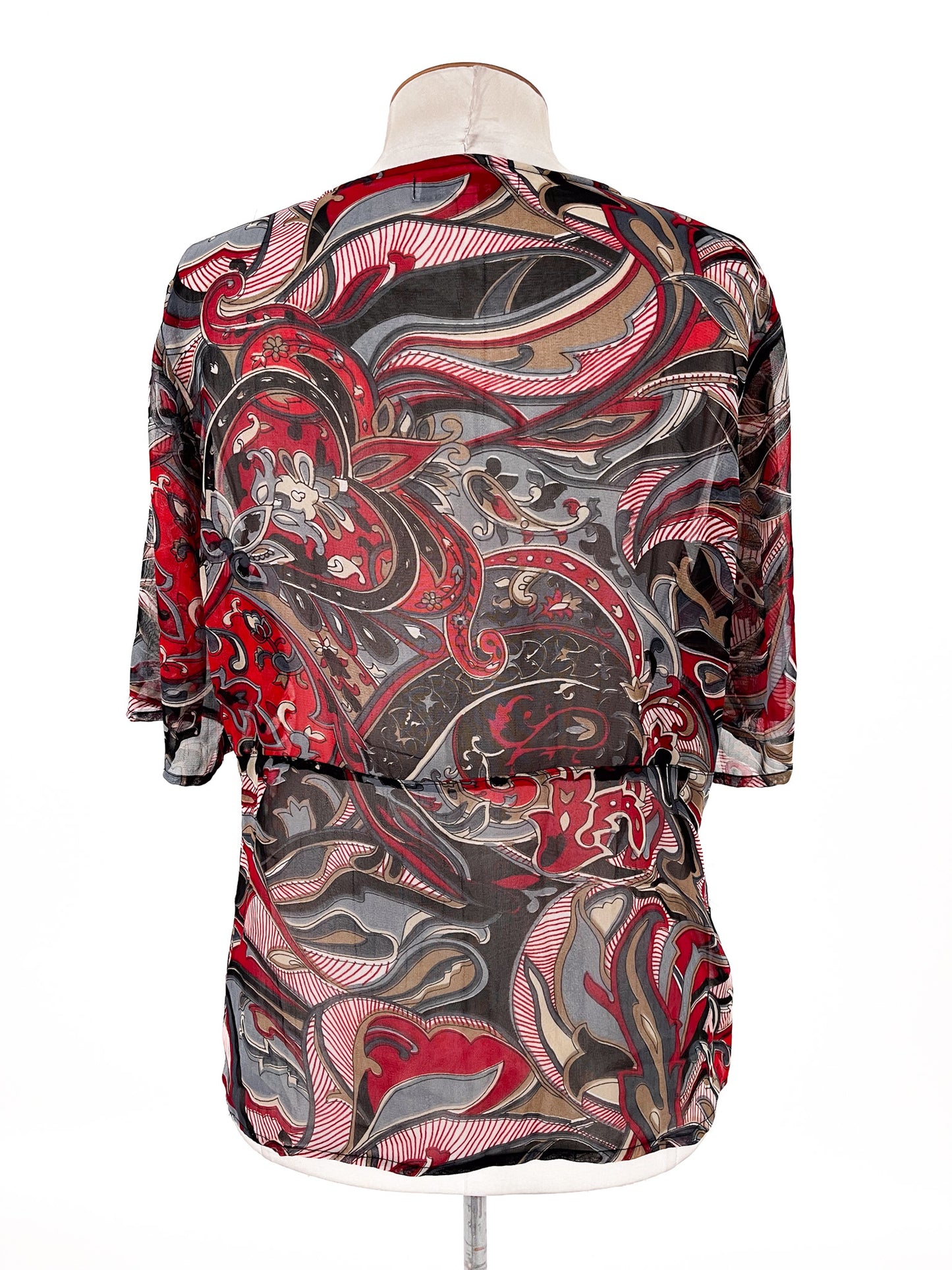 Revue | Multicoloured Casual/Workwear Top | Size 18