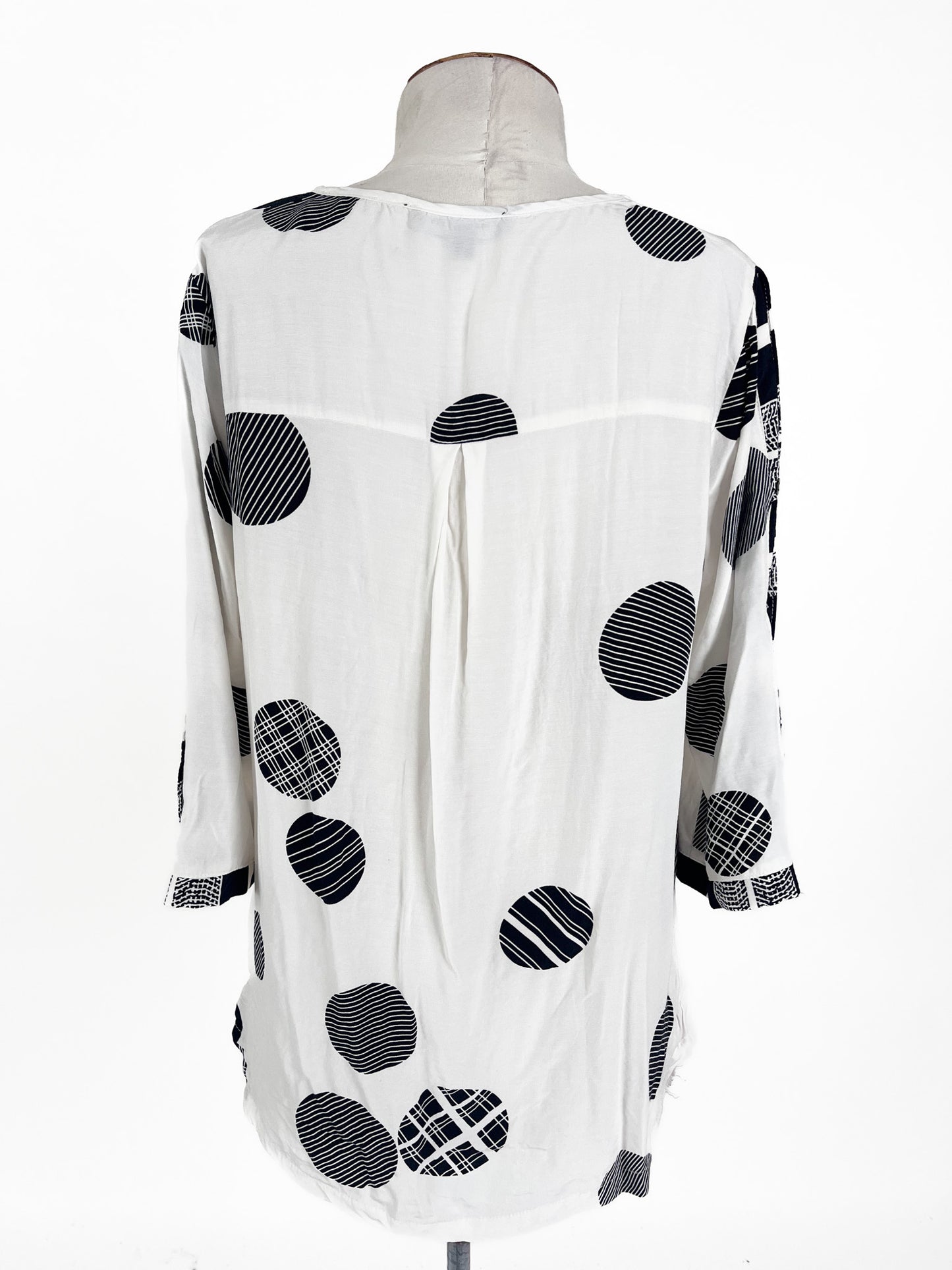 Macjays | White Casual/Workwear Top | Size 8