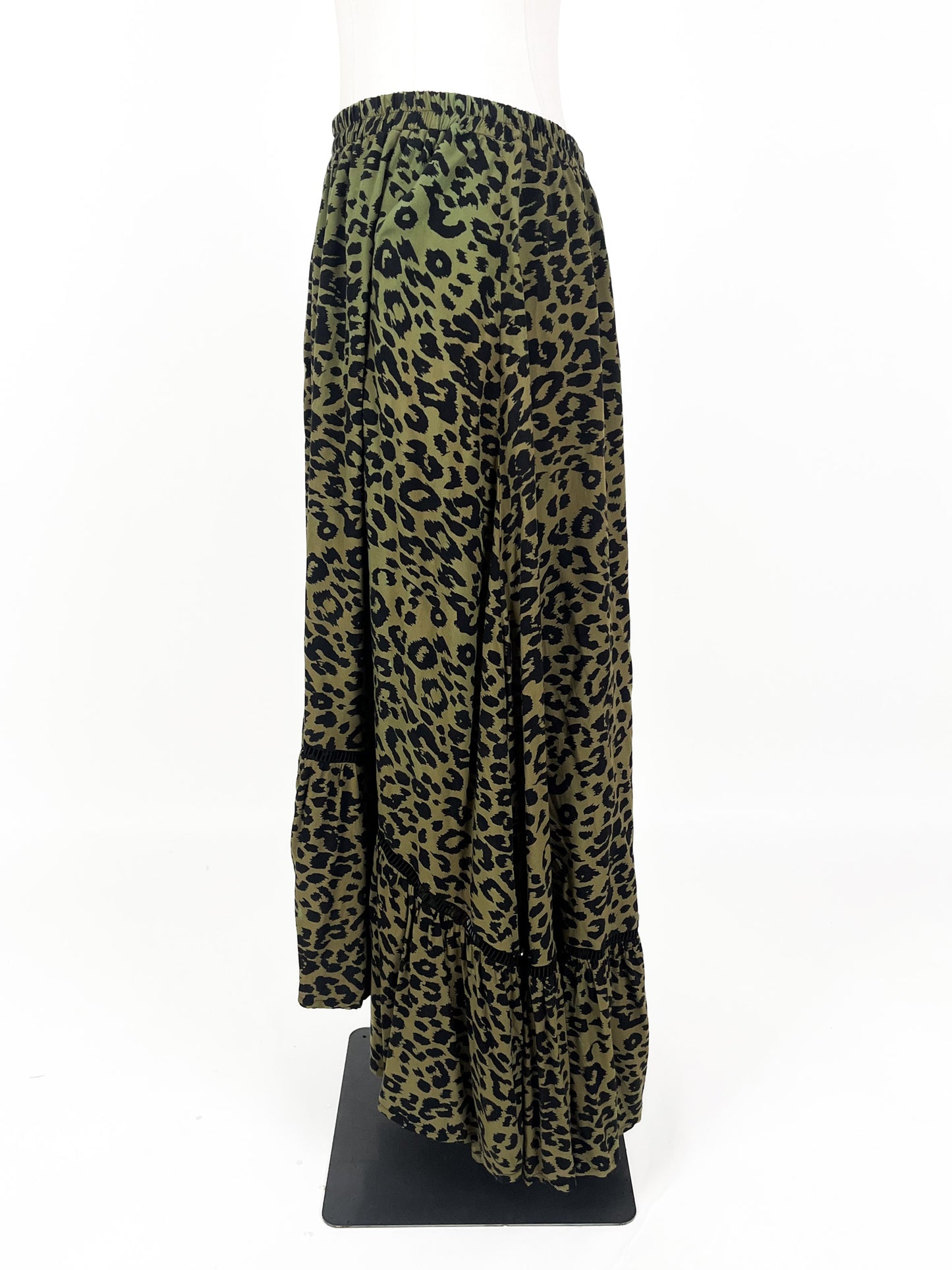 Isla-Maree | Green Casual Skirt | Size XL