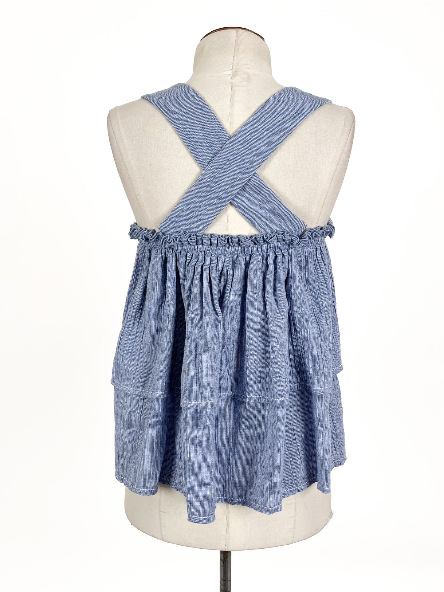 Karen Walker | Blue Casual Top | Size 6