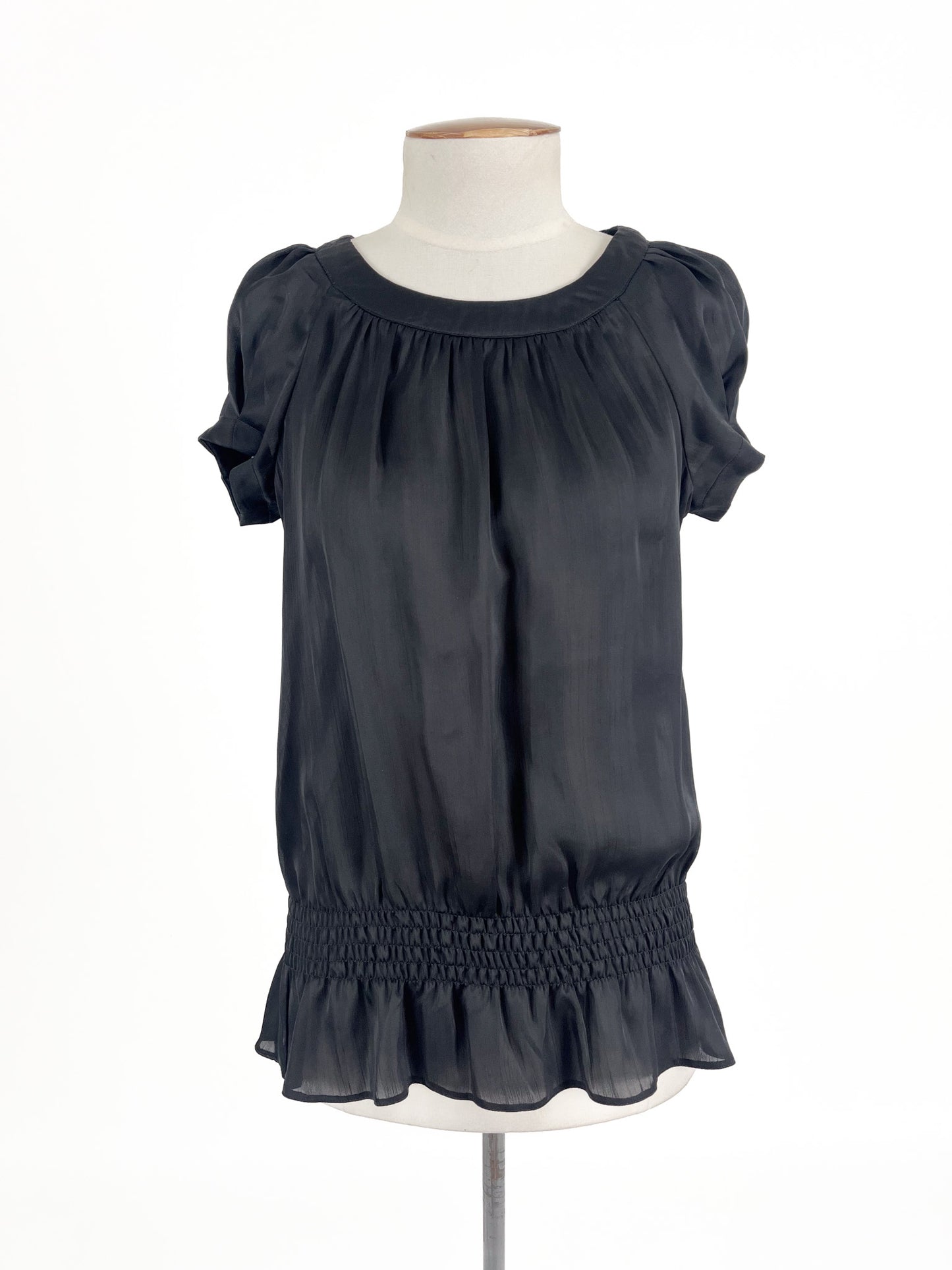 River Island | Black Casual Top | Size 8