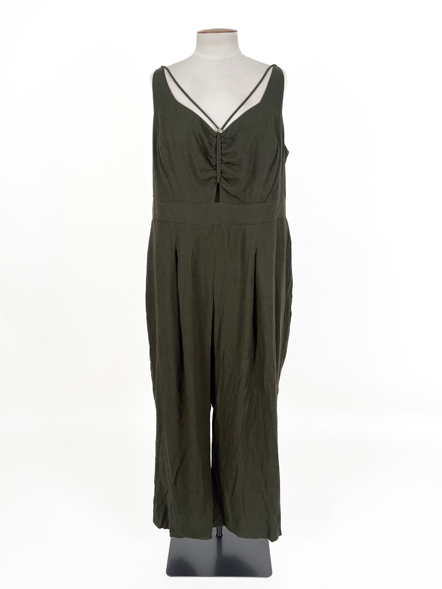 City Chic | Green Casual Jumpsuit | Size 18