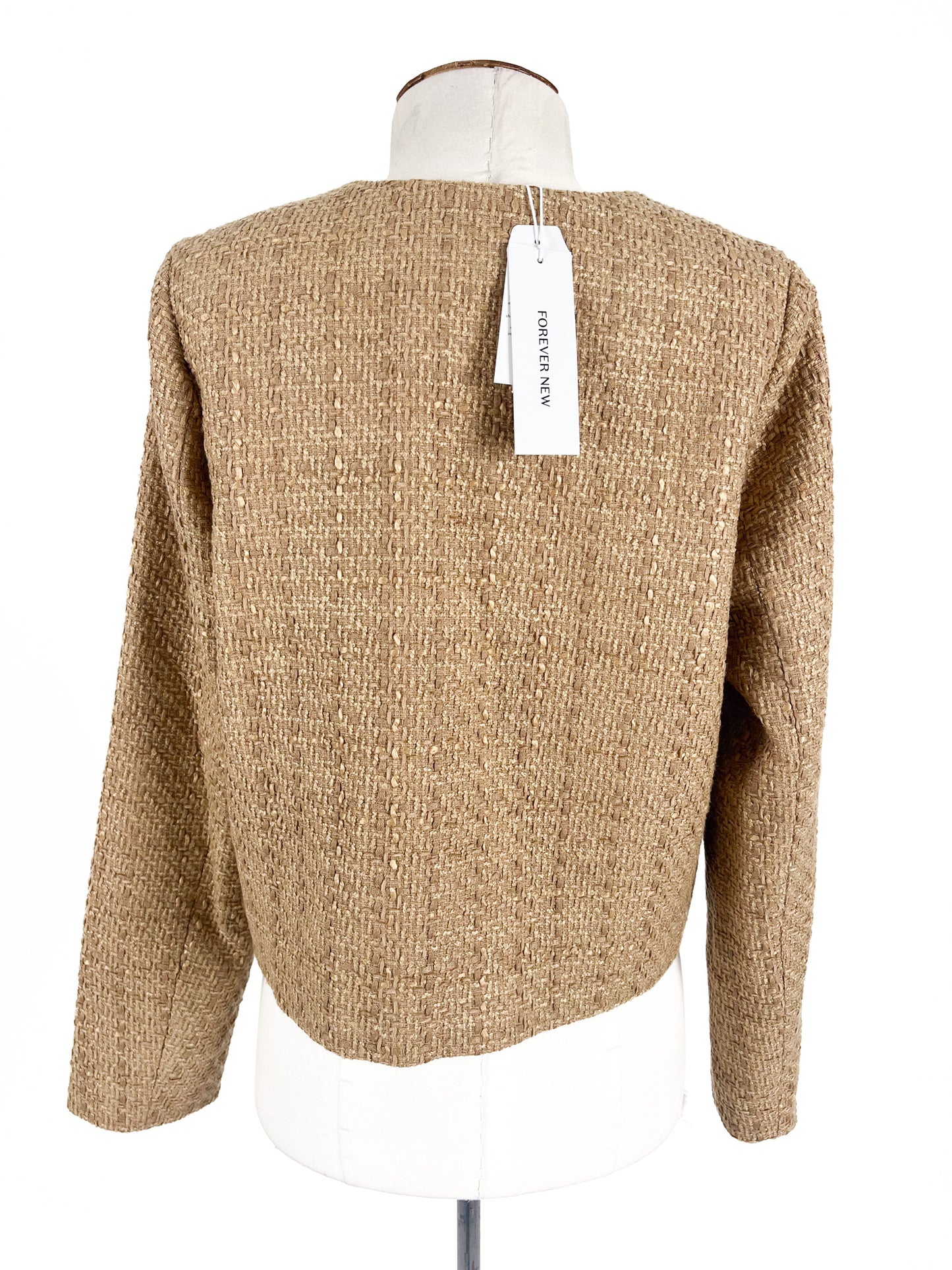 Forever New | Beige Cocktail/Workwear Jacket | Size 10
