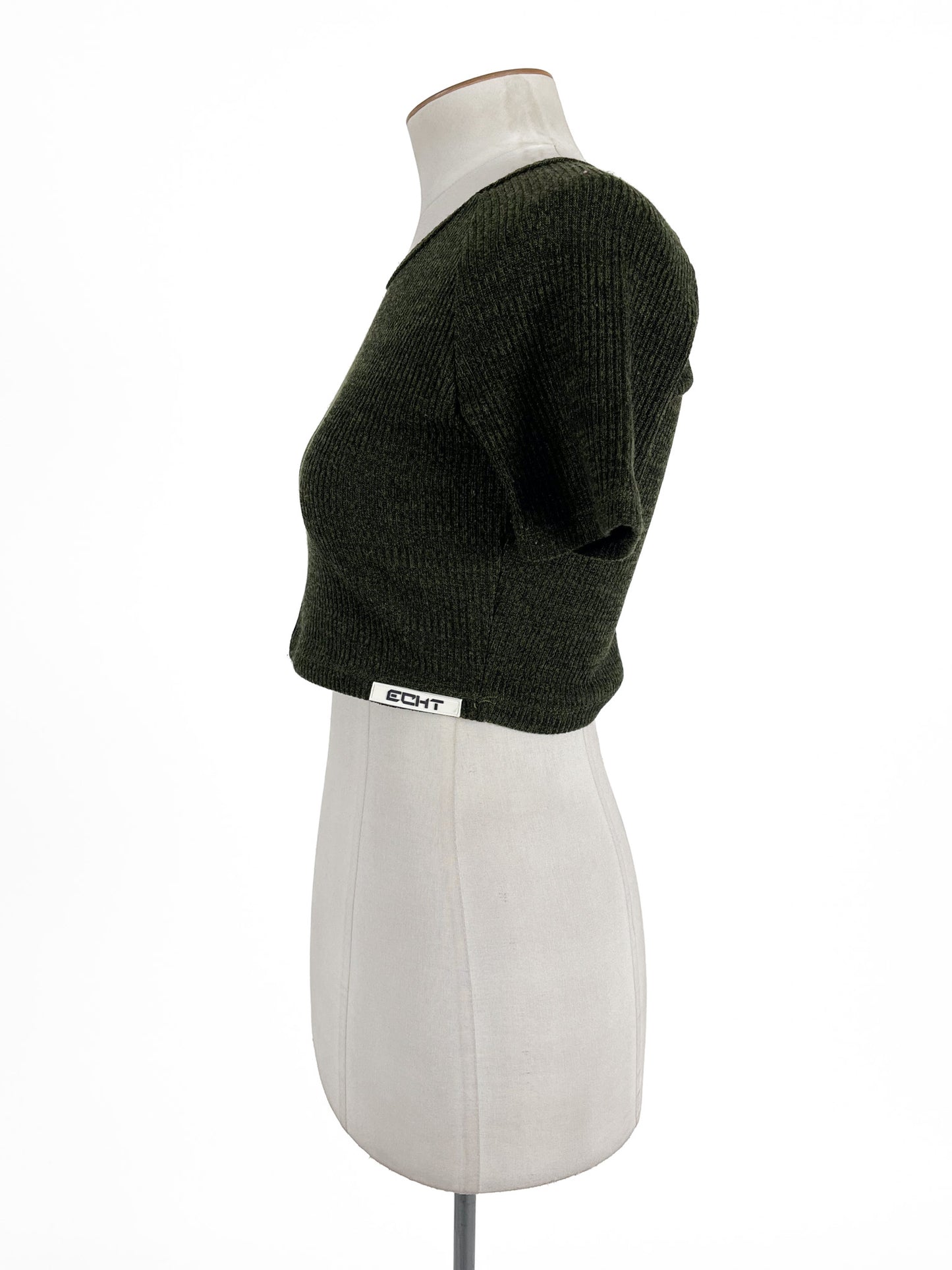 Echt | Green Casual Activewear Top | Size L