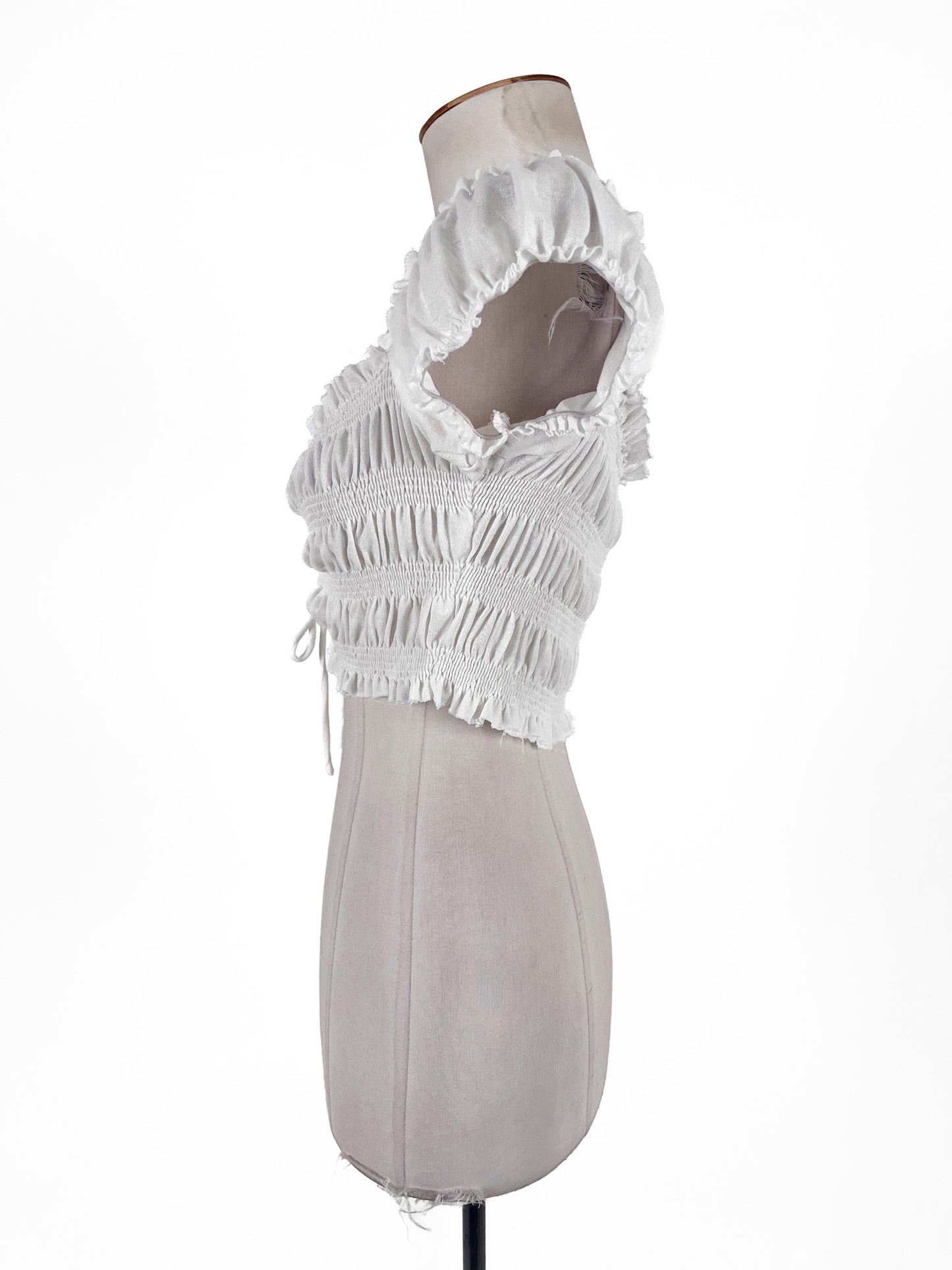 Princess Polly | White Casual Top | Size 8