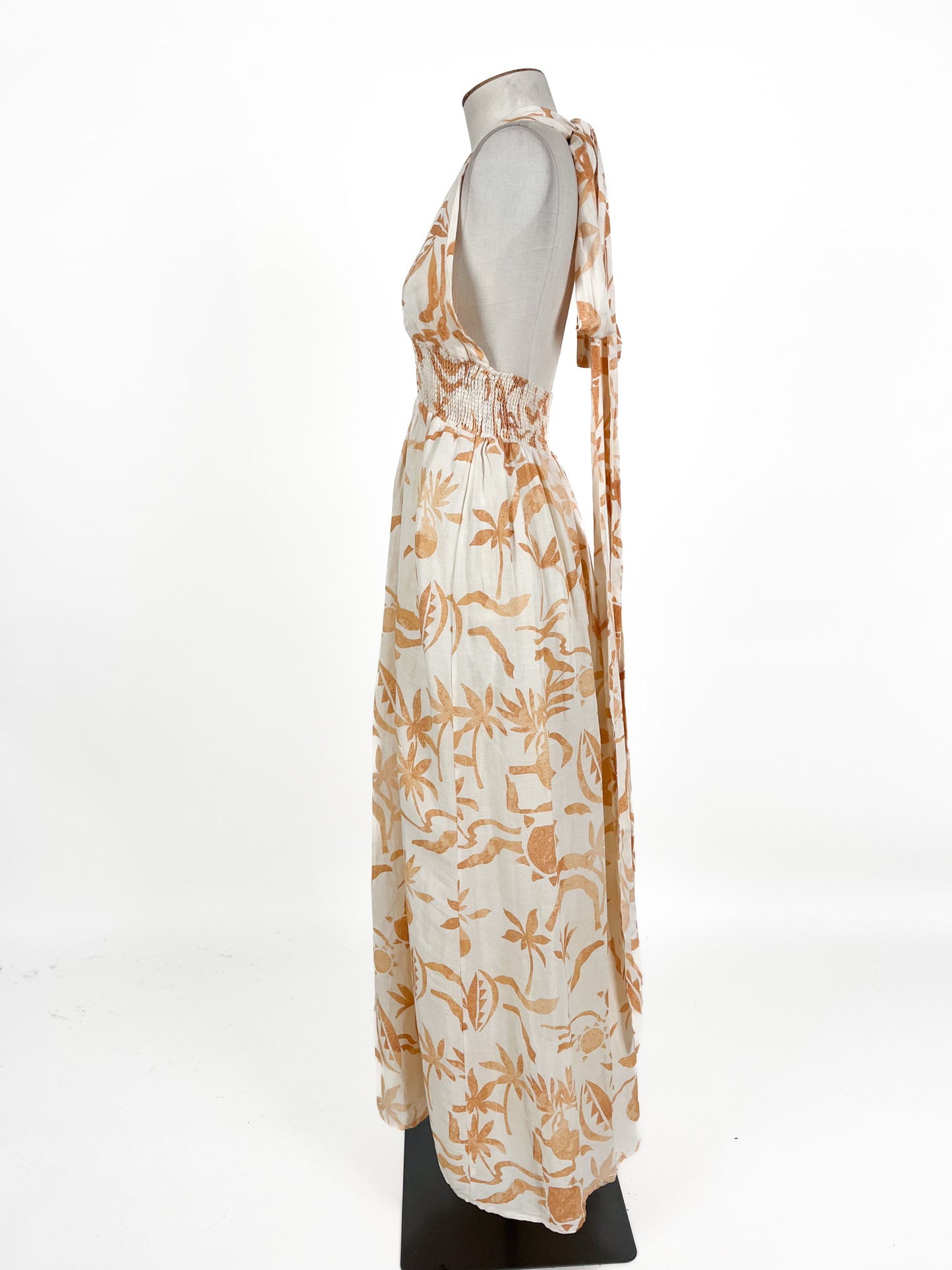 Steele | Beige Cocktail Dress | Size S