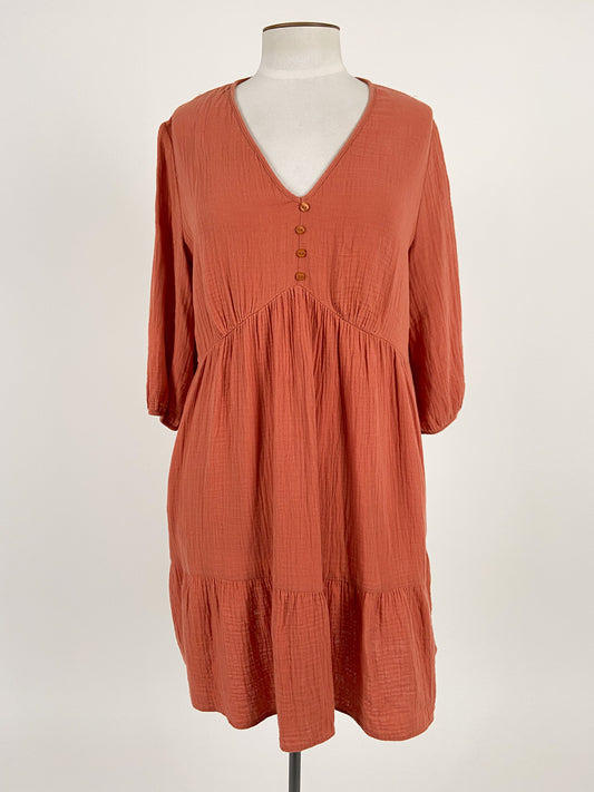 George | Orange Workwear Dress | Size 12