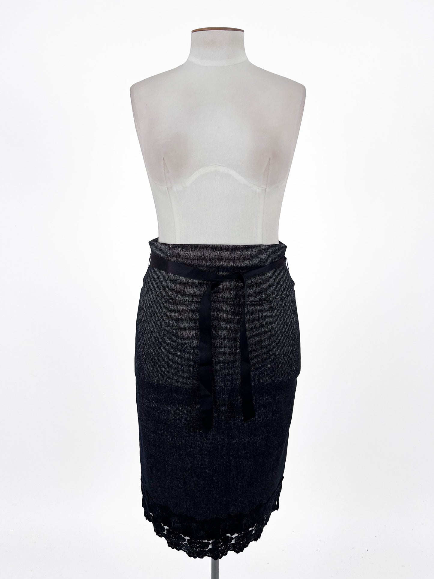 Jacqui.E | Grey Casual/Workwear Skirt | Size 10