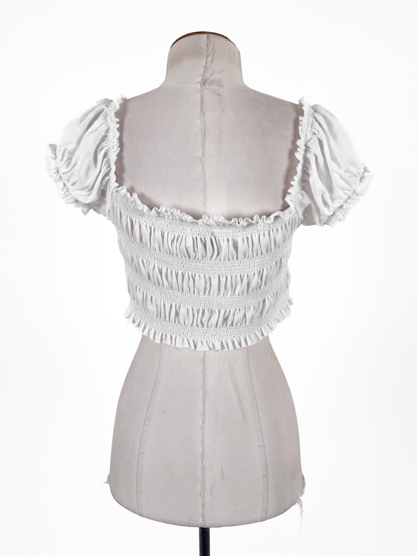 Princess Polly | White Casual Top | Size 8