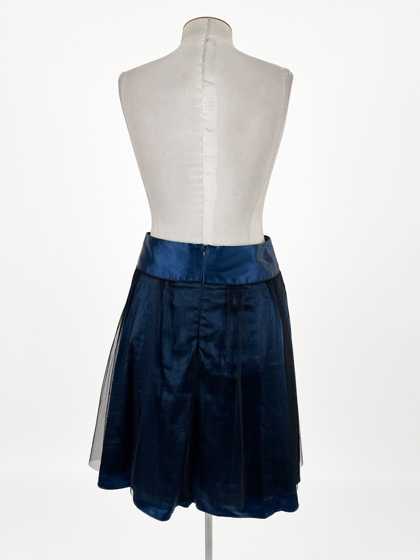 Staxs | Blue Cocktail Skirt | Size 10