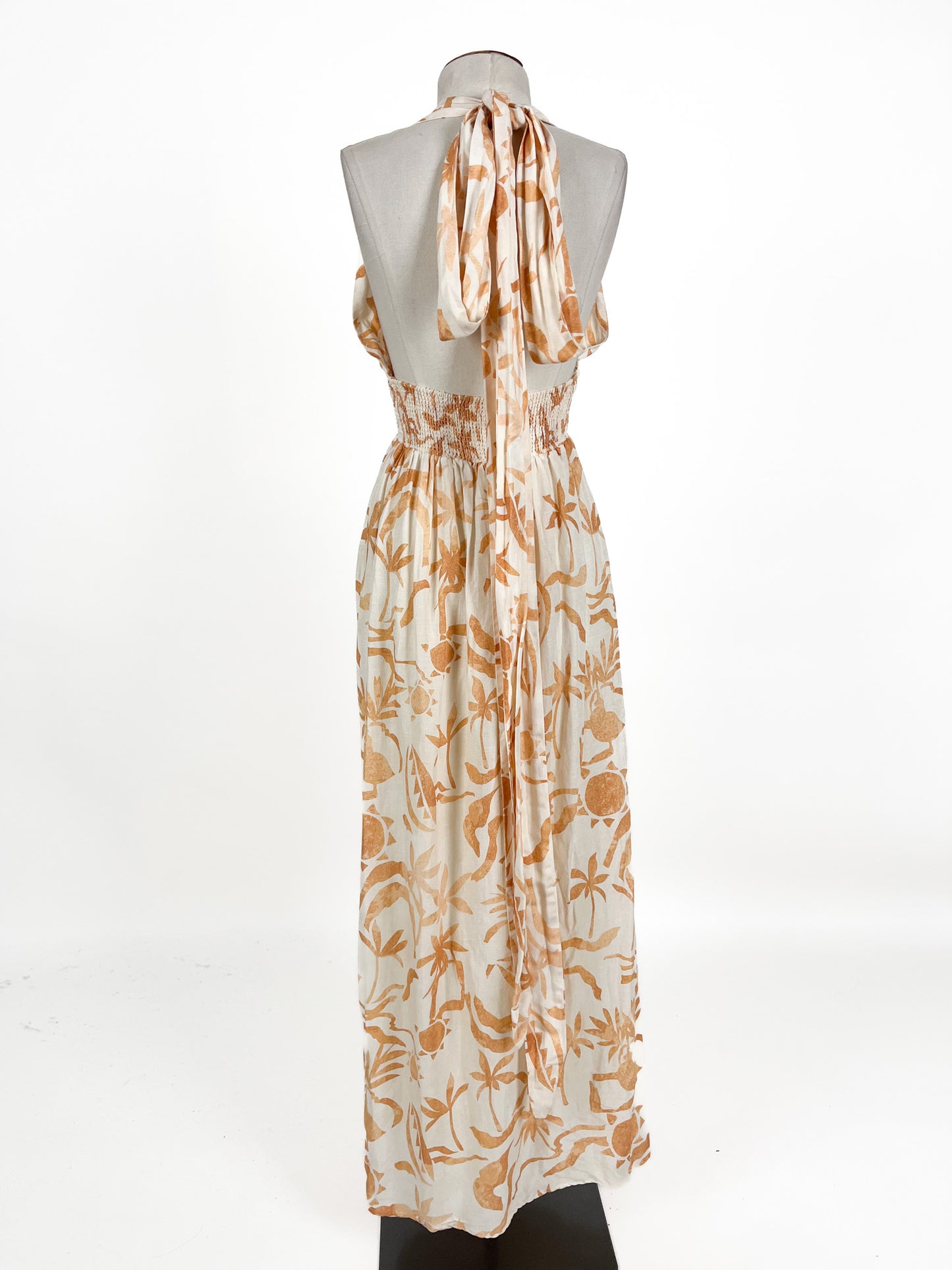 Steele | Beige Cocktail Dress | Size S
