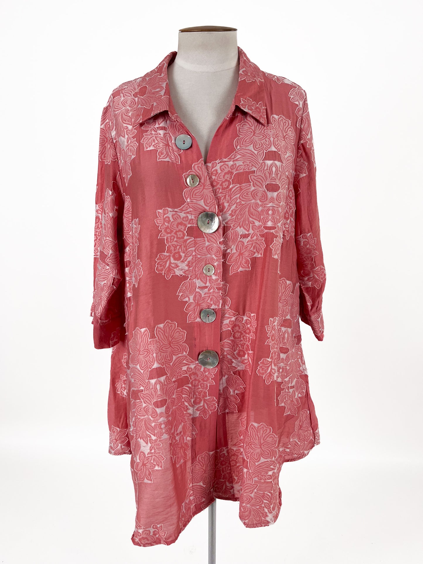 Taking Shape | Pink Casual Dress | Size 18