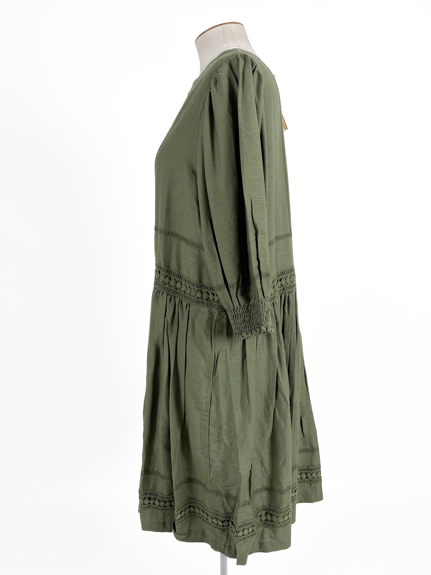 Elm | Green Casual Dress | Size 14