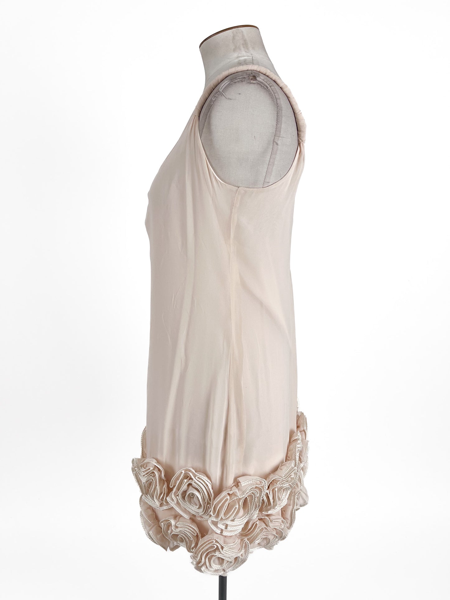Forever New | Beige Cocktail Dress | Size 16