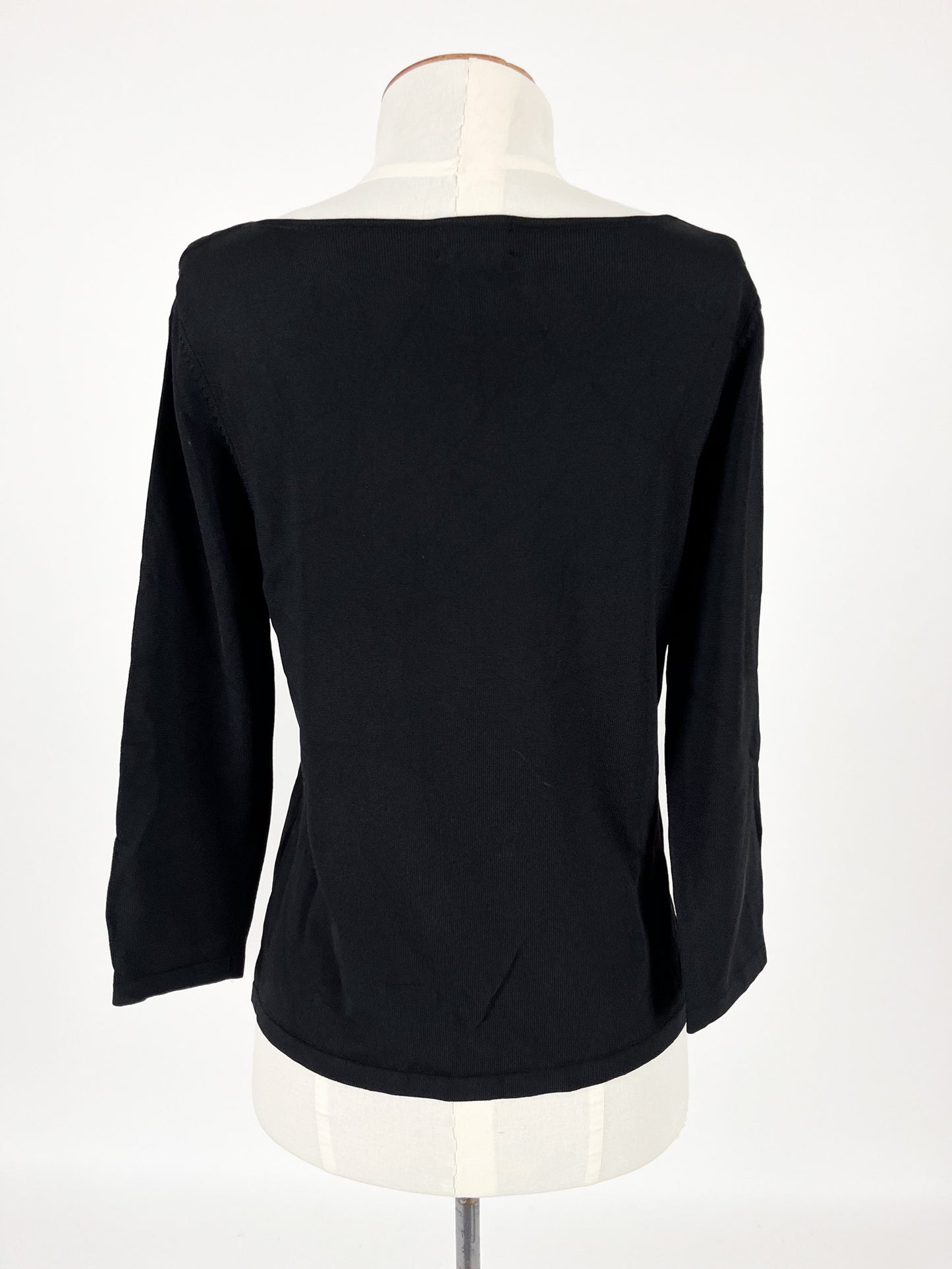 Rafaella | Black Casual Top | Size S
