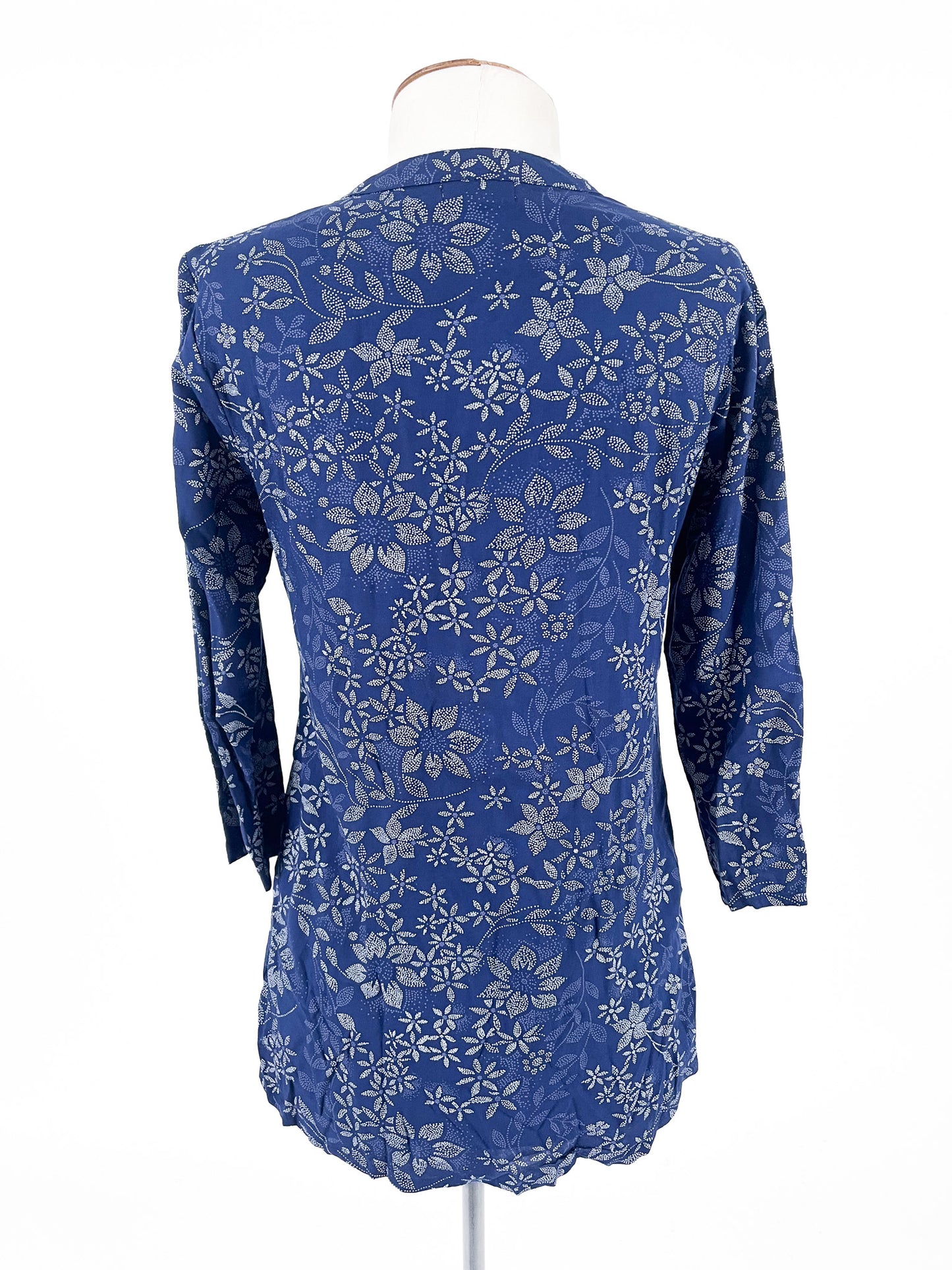 Ma'Vie | Blue Casual Top | Size S