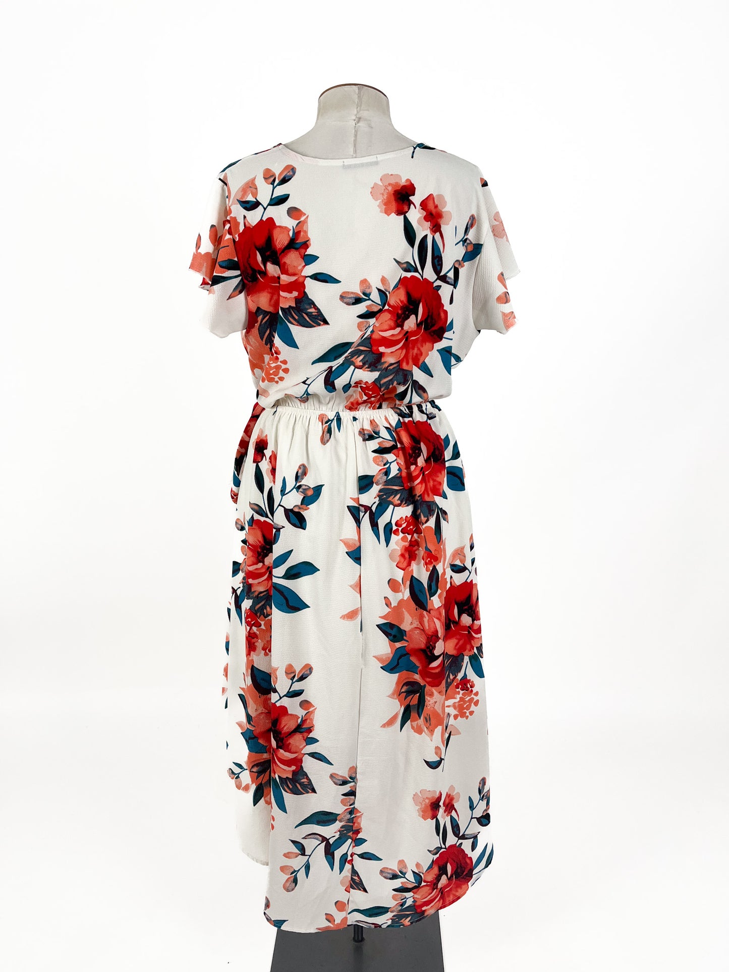 Scobe - White Midi Dress (Size XL)
