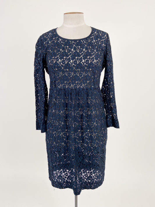 Perri Cutten | Navy Workwear Dress | Size 14