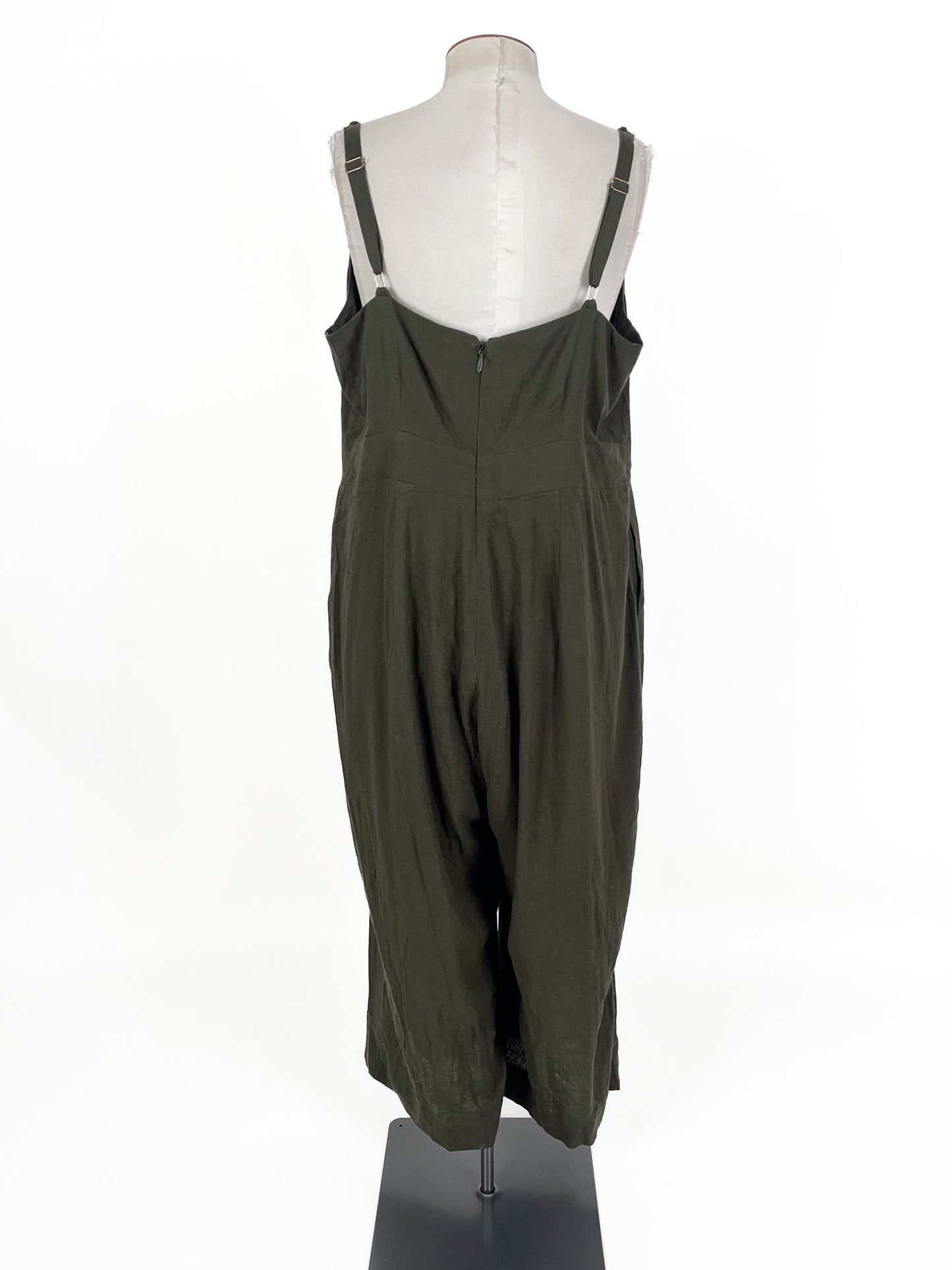 City Chic | Green Casual Jumpsuit | Size 18
