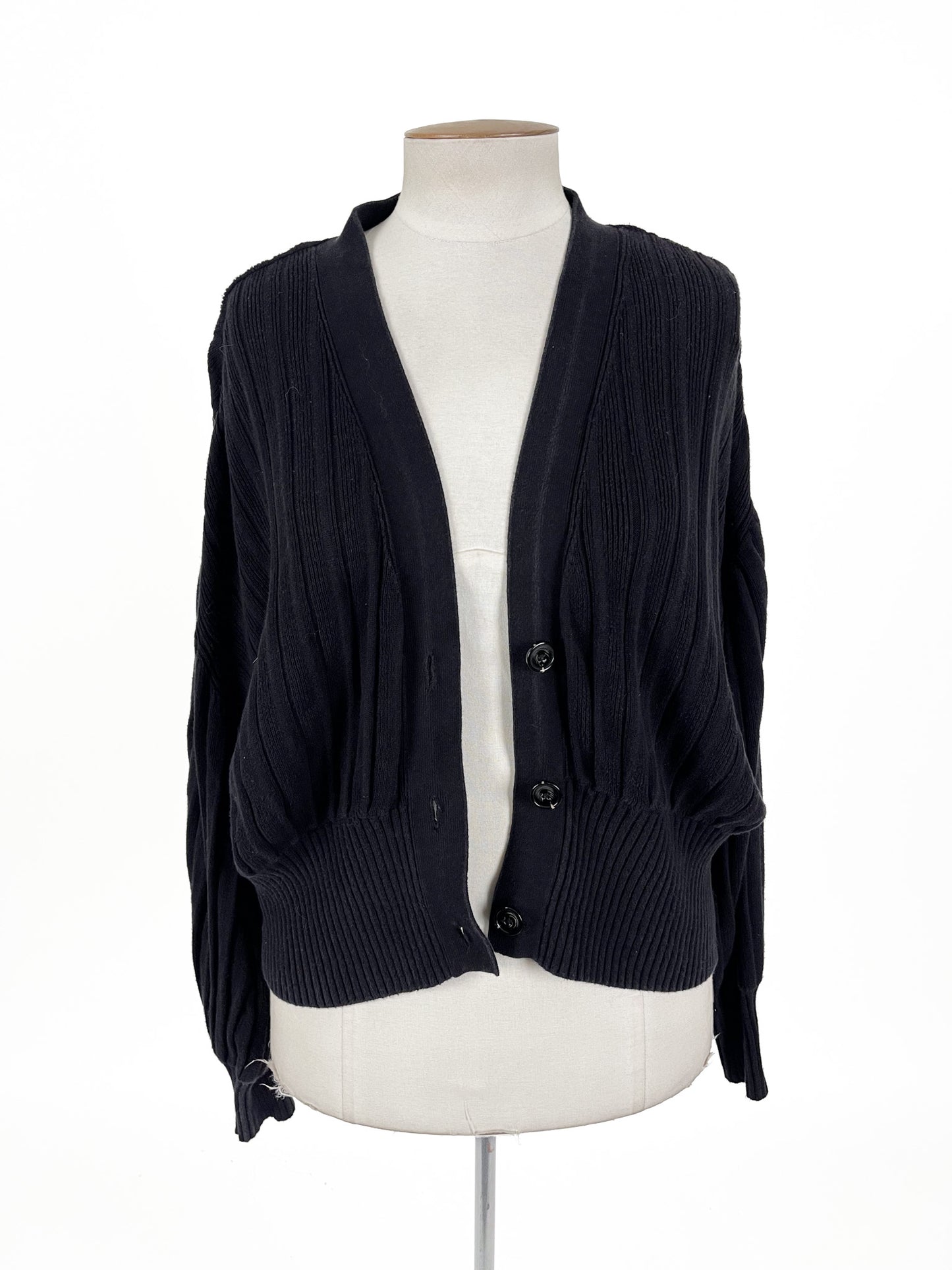 Mineral - Black Cardigan (Size L)
