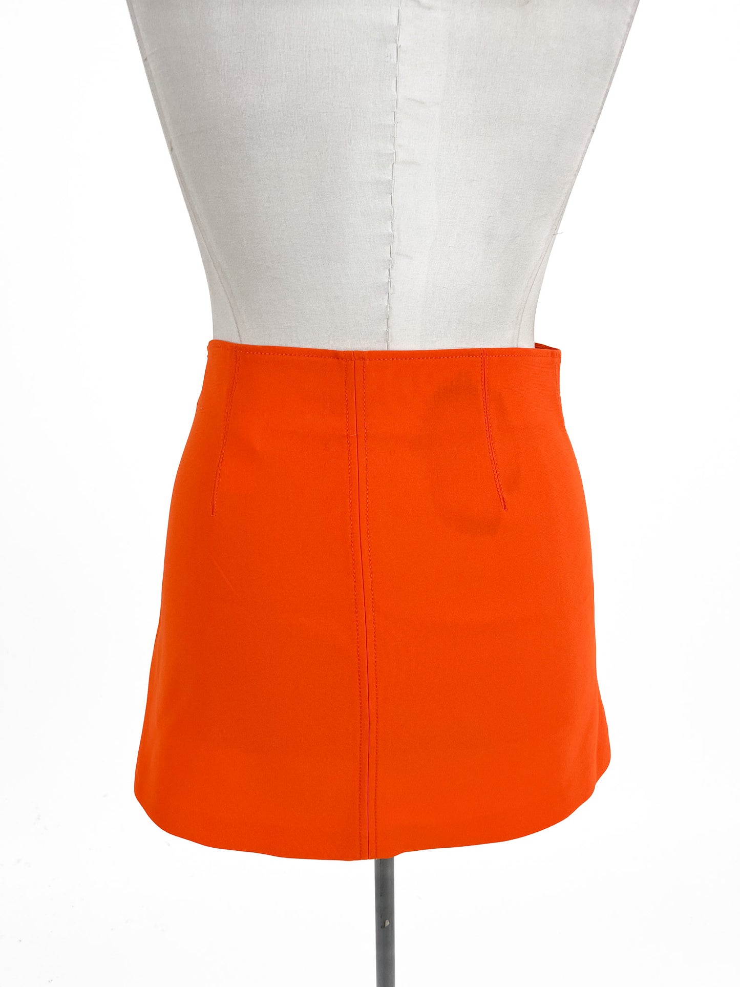 Zara | Orange Cocktail Skirt | Size S