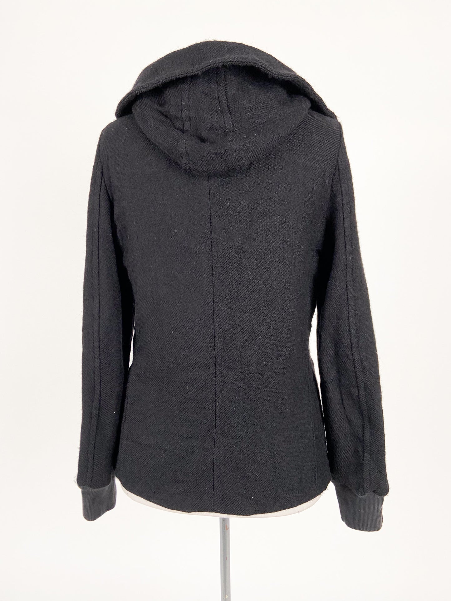 Bassike | Black Casual Jacket | Size 8