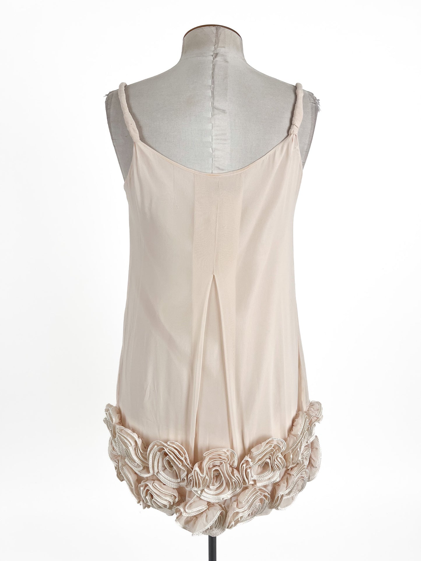 Forever New | Beige Cocktail Dress | Size 16