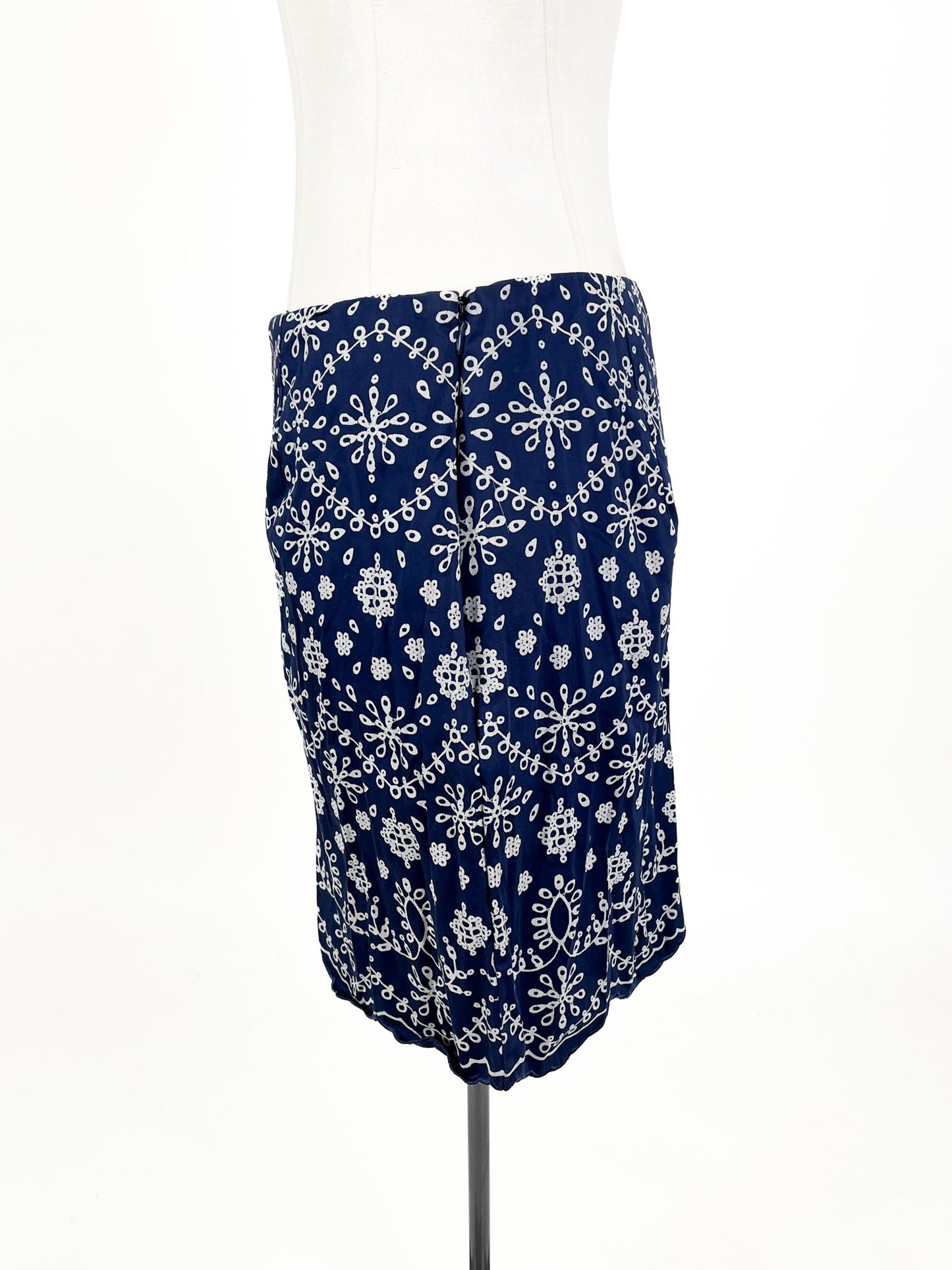 Shelli Segal - Blue Mini Skirt (Size L)