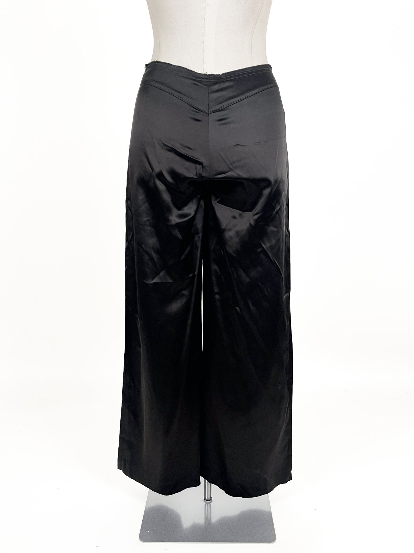 Dries van Noten | Black Wide leg Pants | Size 14